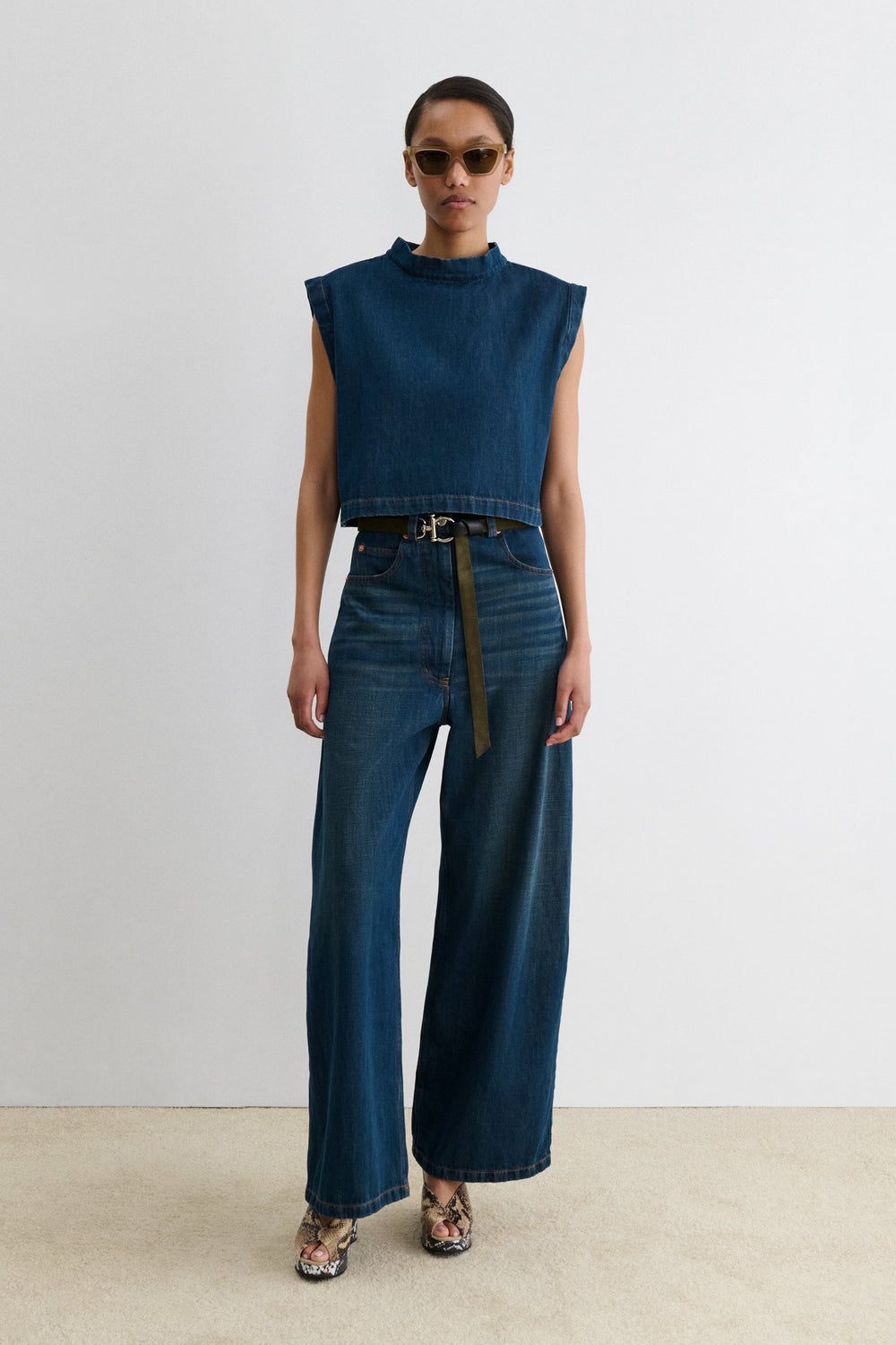 Rachel Comey Clothing|Denim Dero Pant Muddy Indigo