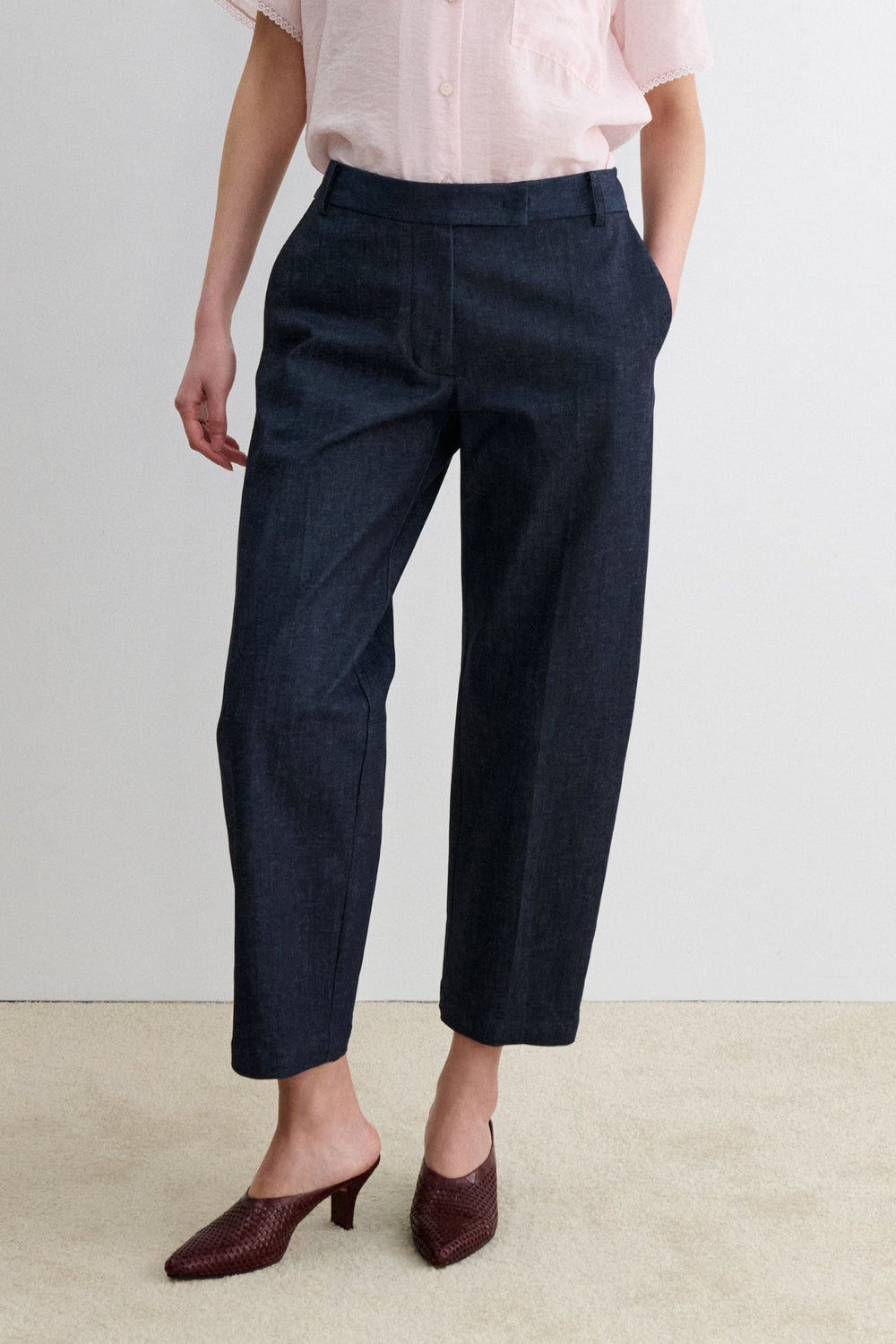 Rachel Comey Clothing|Denim Cropped Snip Pant Super Raw