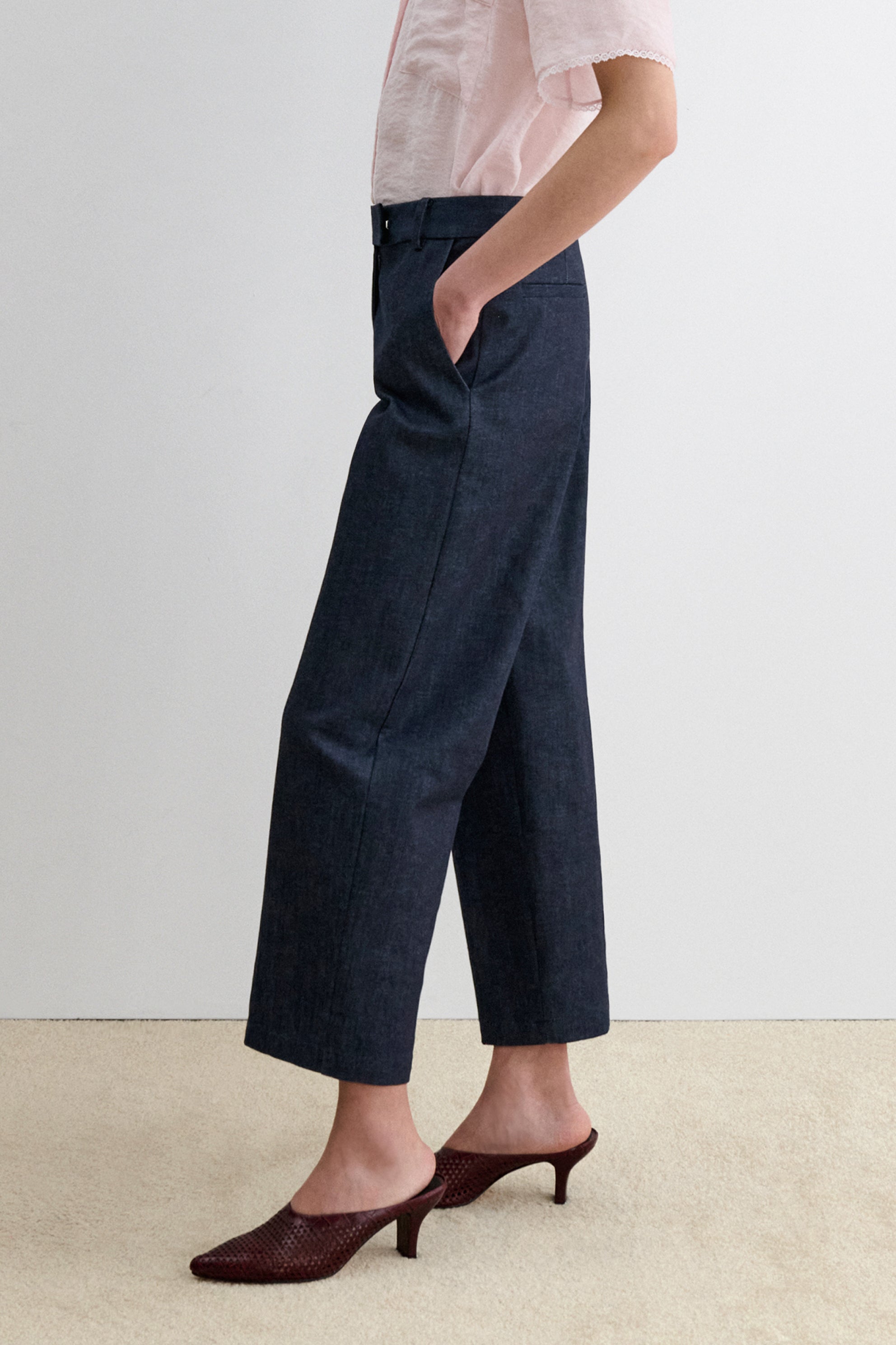Rachel Comey Clothing|Denim Cropped Snip Pant Super Raw