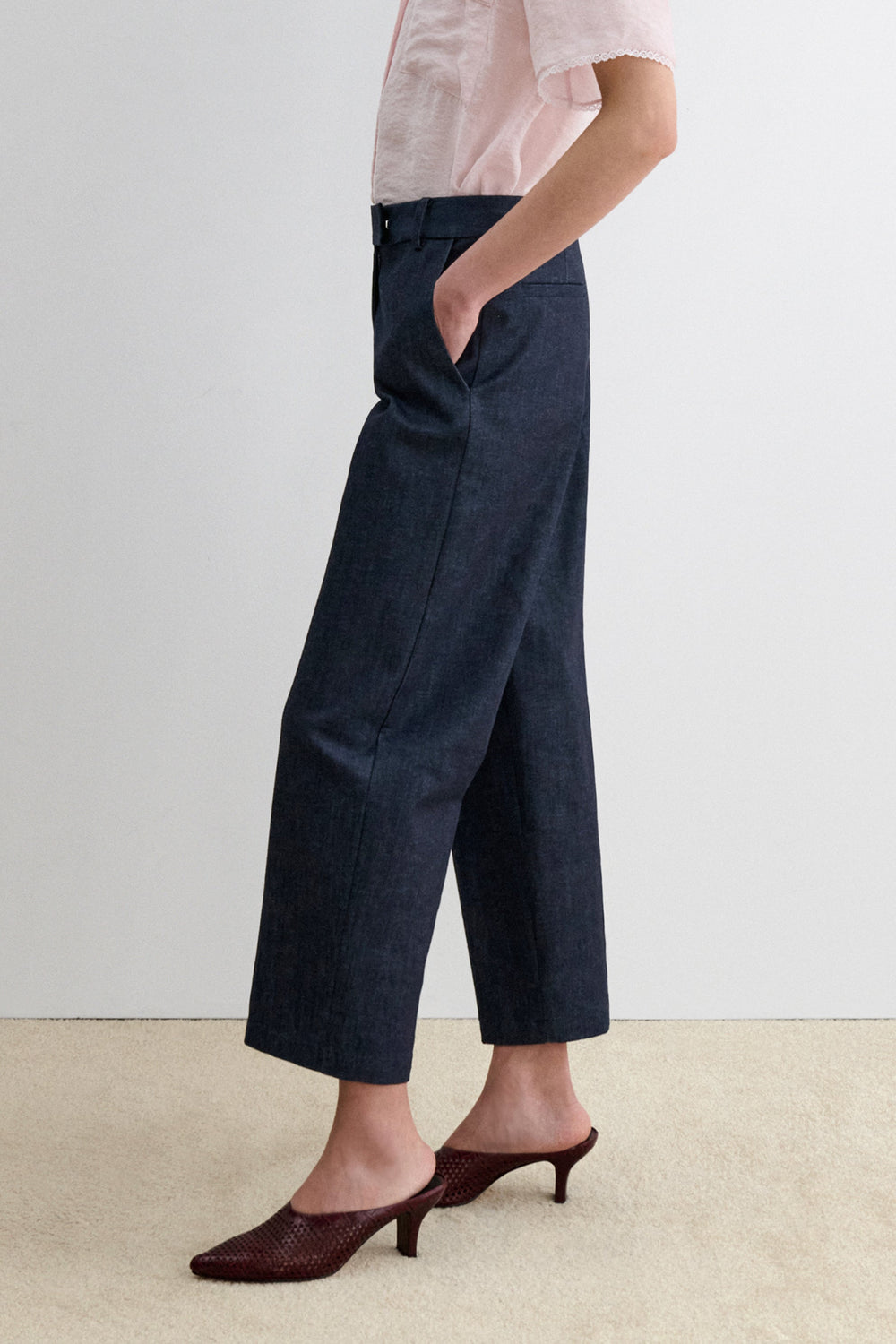 Rachel Comey Clothing|Denim Cropped Snip Pant Super Raw