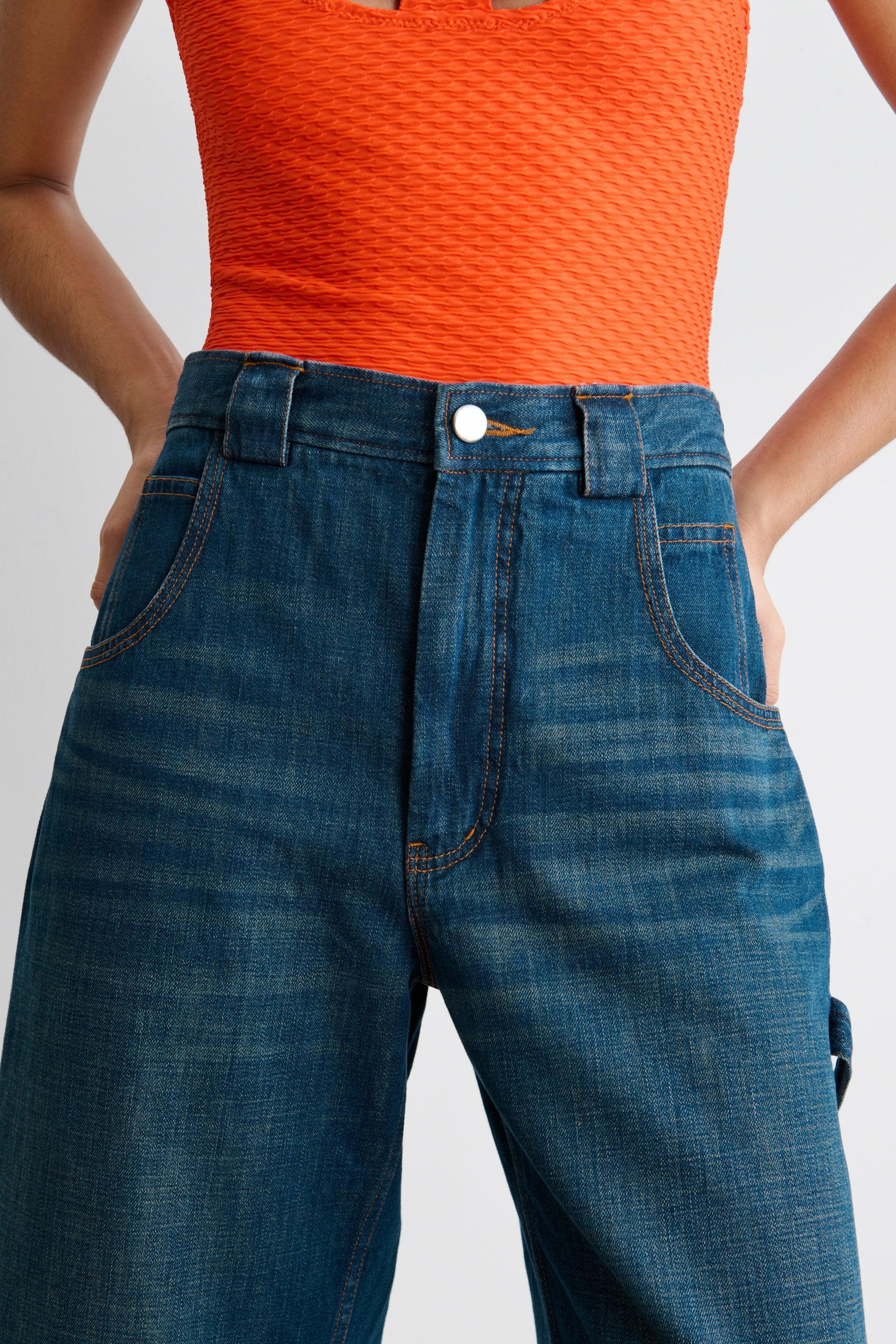Rachel Comey Clothing|Denim Carpen Pant Muddy Indigo