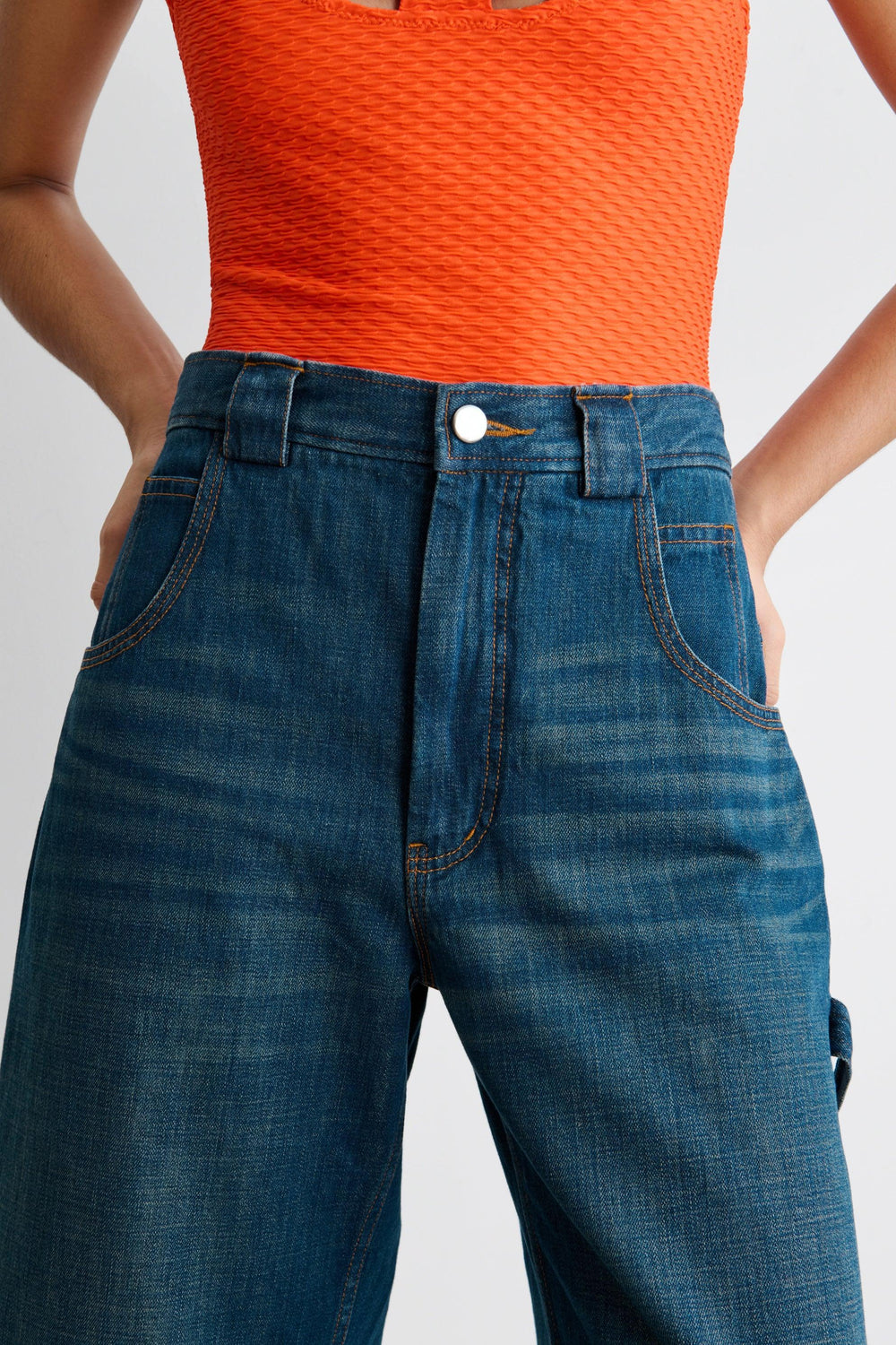 Rachel Comey Clothing|Denim Carpen Pant Muddy Indigo