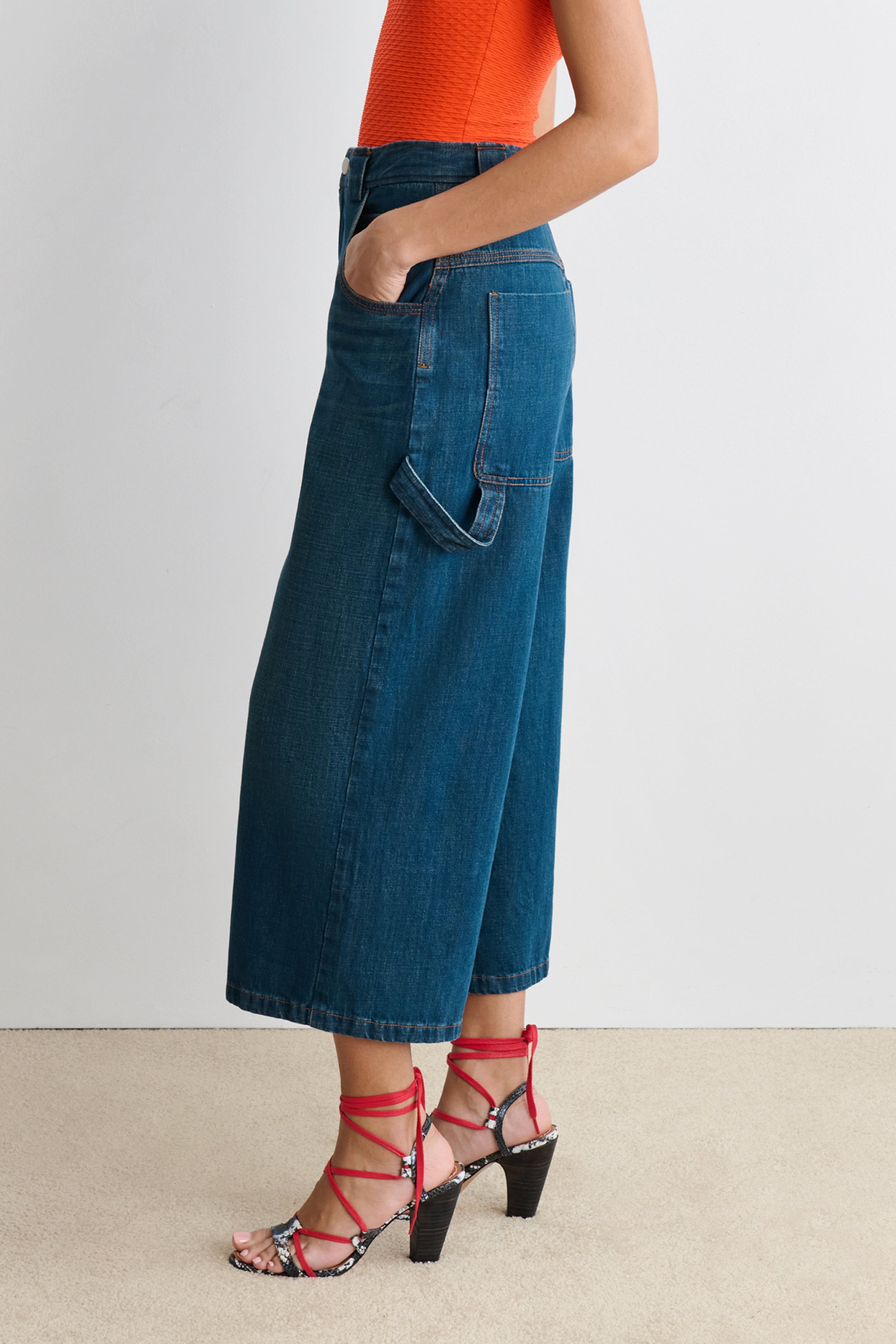 Rachel Comey Clothing|Denim Carpen Pant Muddy Indigo