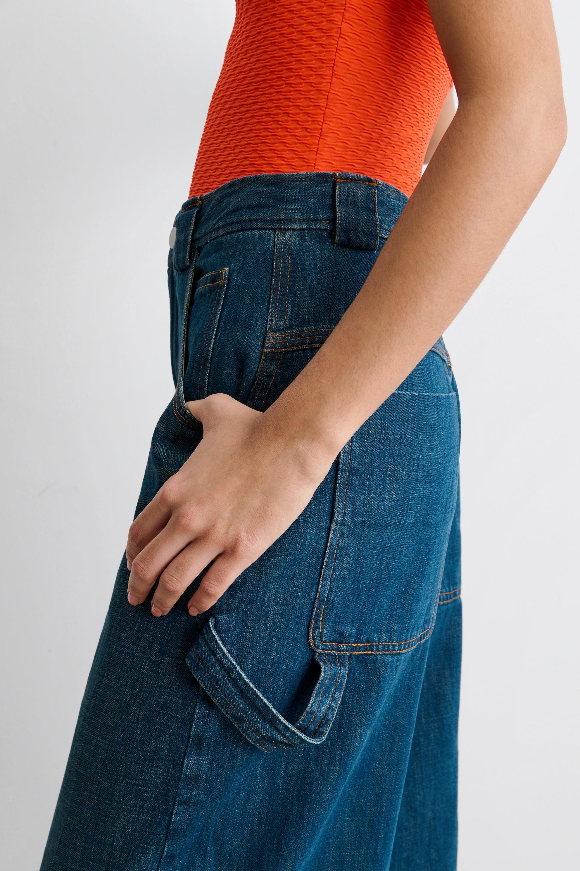 Rachel Comey Clothing|Denim Carpen Pant Muddy Indigo