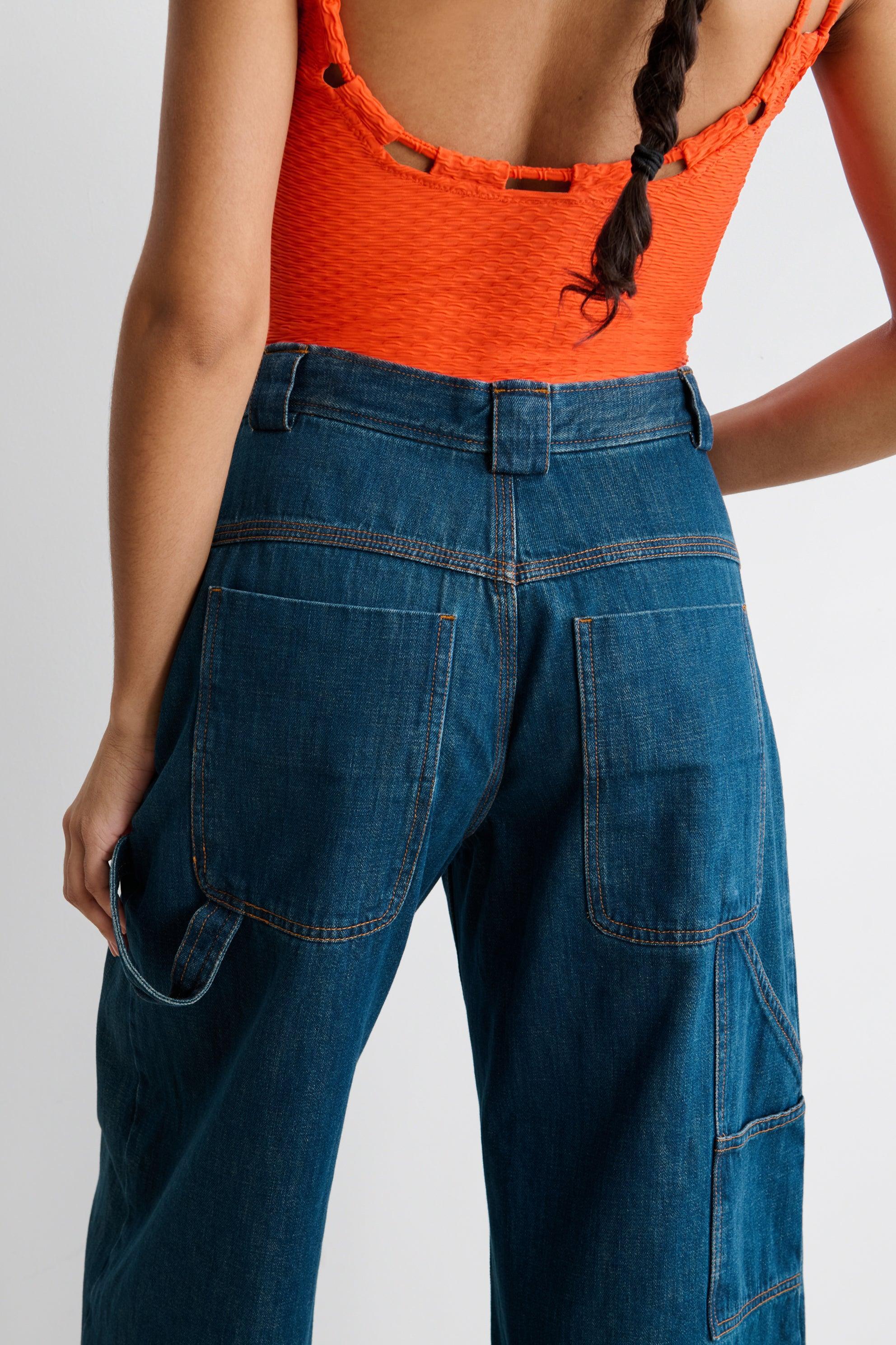 Rachel Comey Clothing|Denim Carpen Pant Muddy Indigo