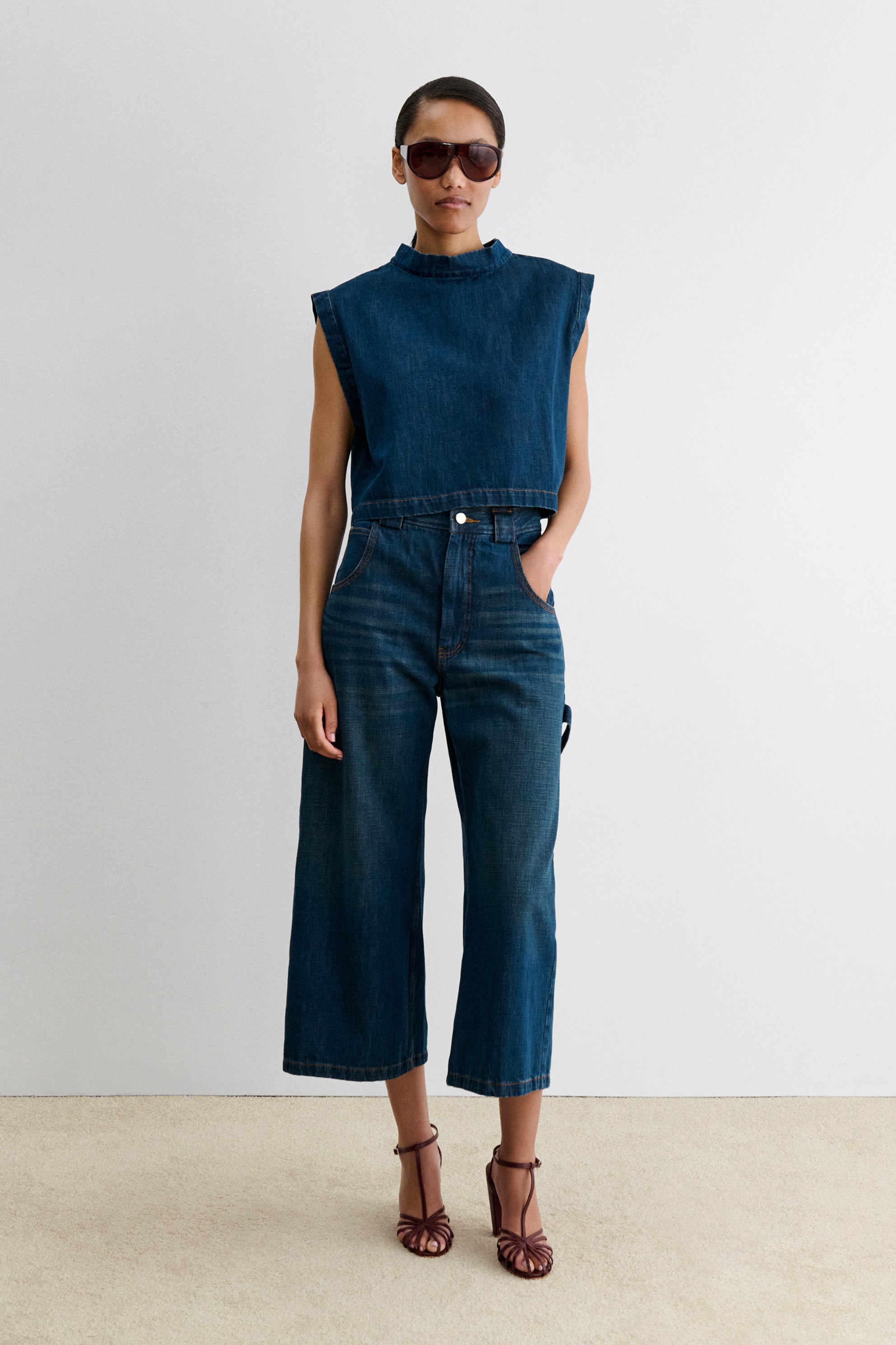 Rachel Comey Clothing|Denim Carpen Pant Muddy Indigo