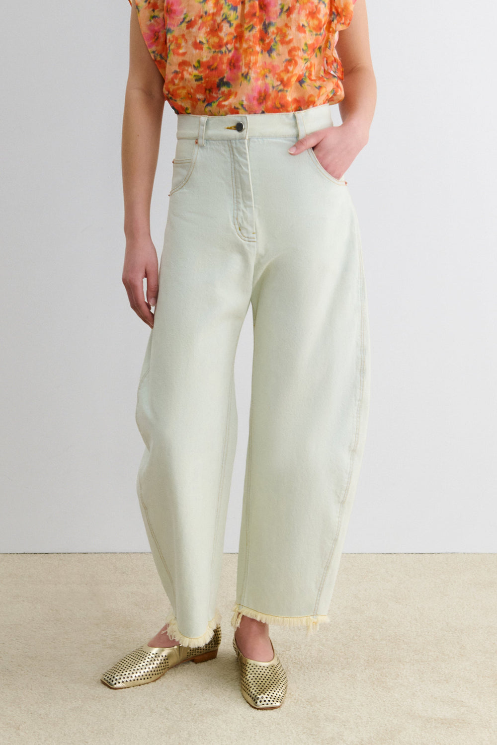 Rachel Comey Clothing|Denim Keenan Pant Bleached