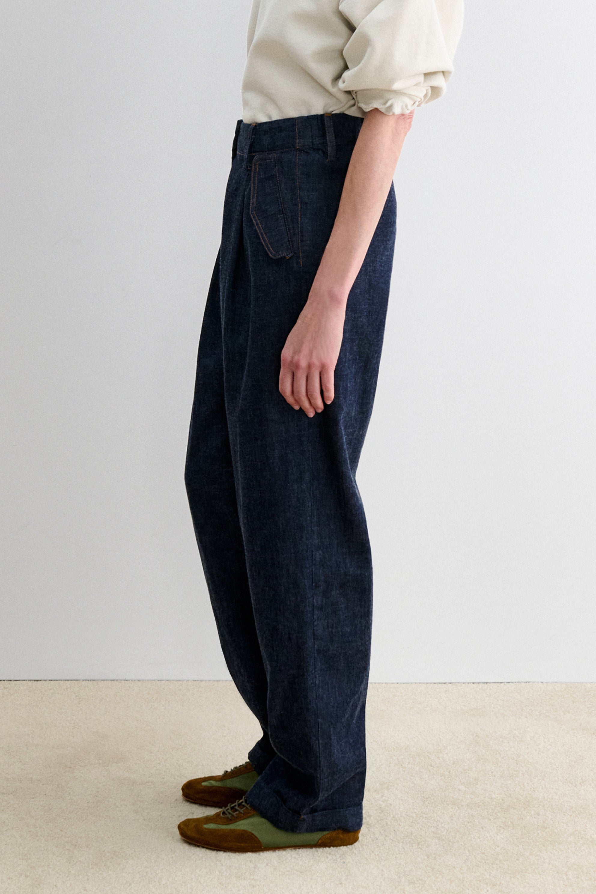 Rachel Comey Clothing|Denim Bending Pant Raw Wash