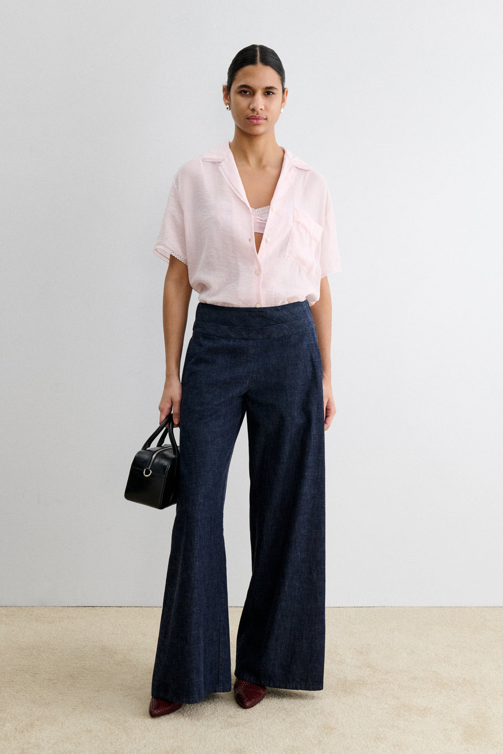 Rachel Comey Clothing|Denim Swish Pant Raw Wash
