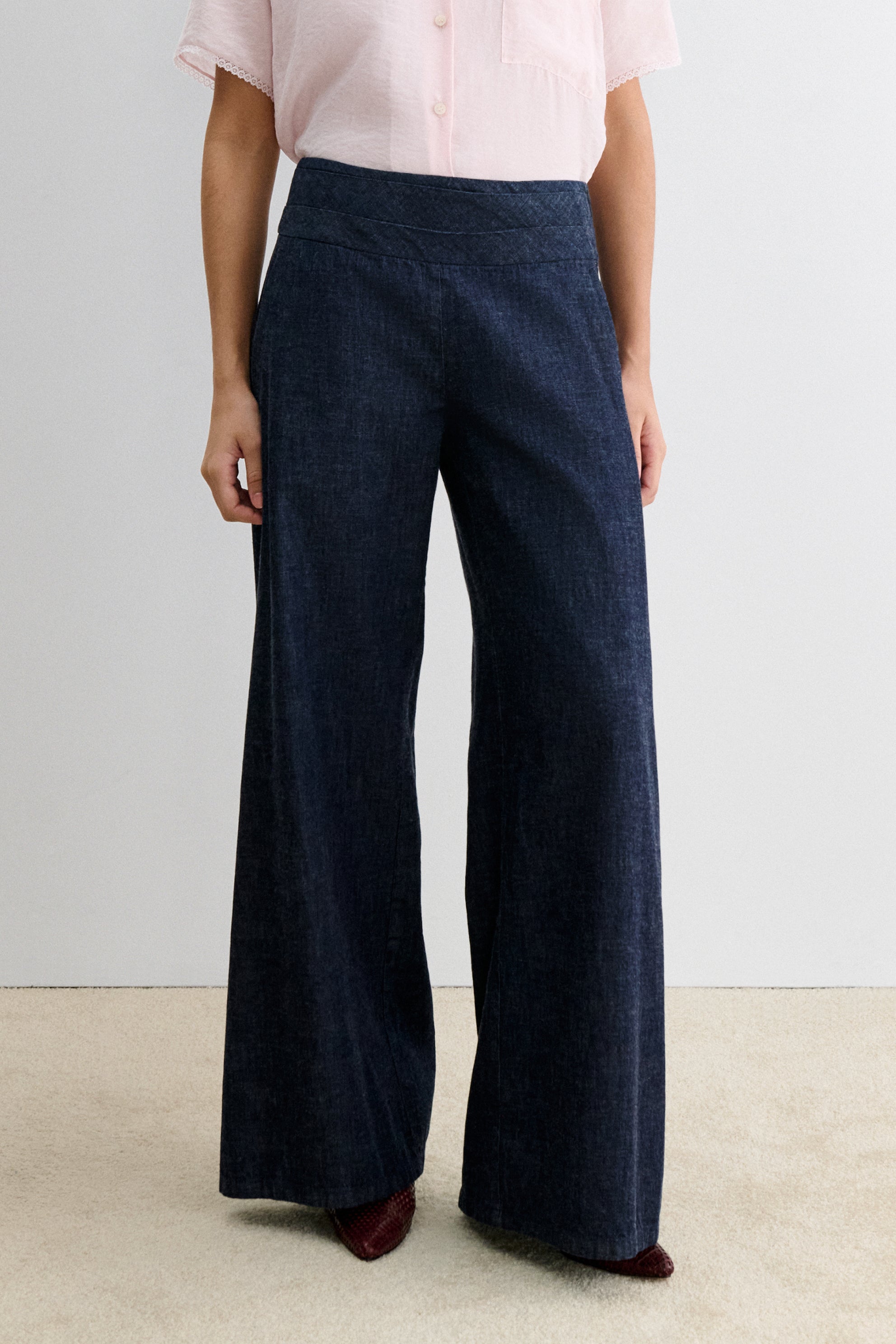 Rachel Comey Clothing|Denim Swish Pant Raw Wash