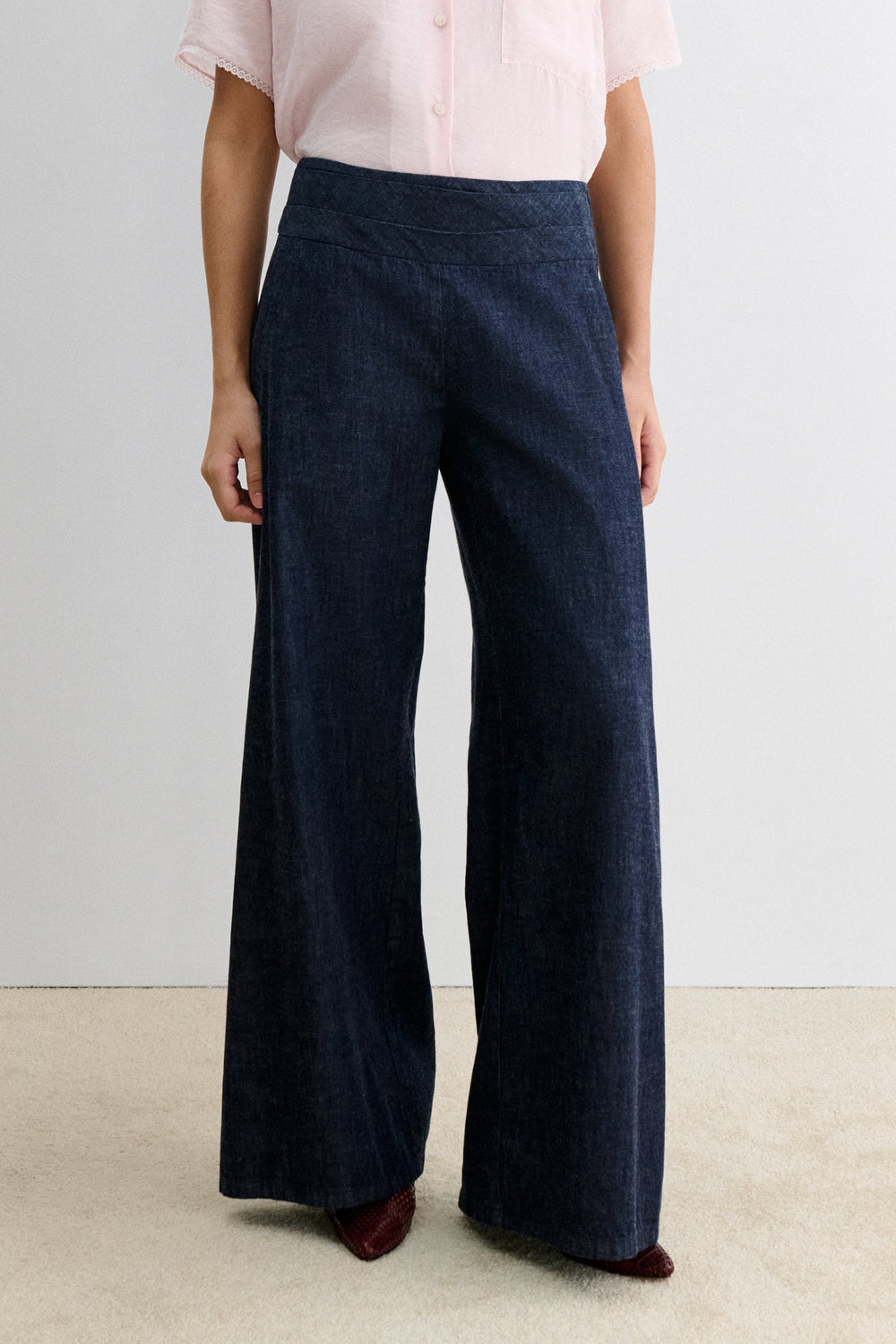 Rachel Comey Clothing|Denim Swish Pant Raw Wash