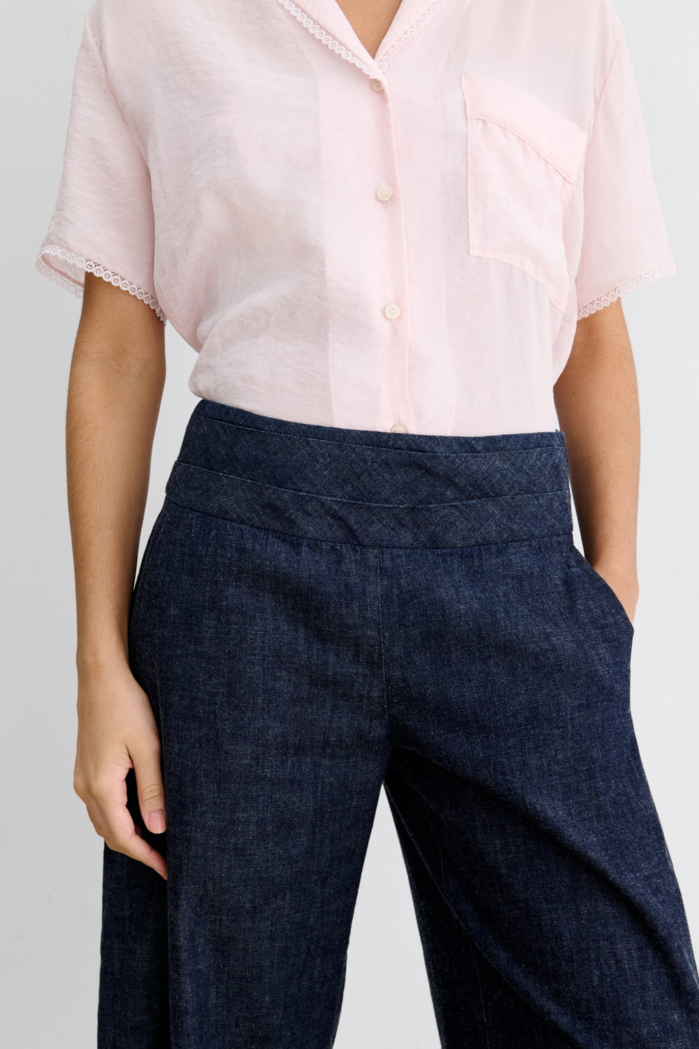 Rachel Comey Clothing|Denim Swish Pant Raw Wash