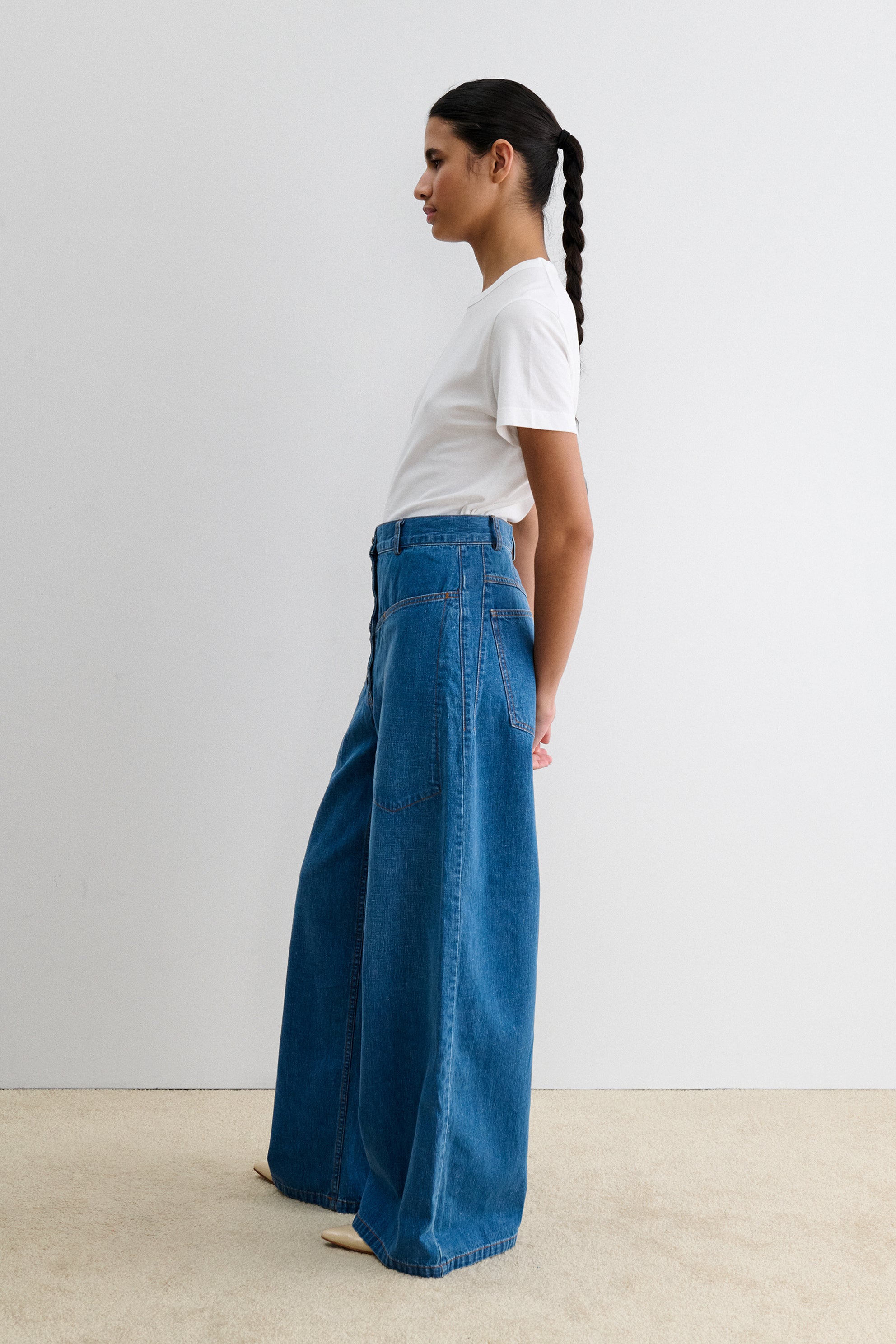 Rachel Comey Clothing|Denim Angle Pant Indigo