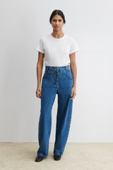 Rachel Comey Clothing|Denim Snap Pant Cool Indigo
