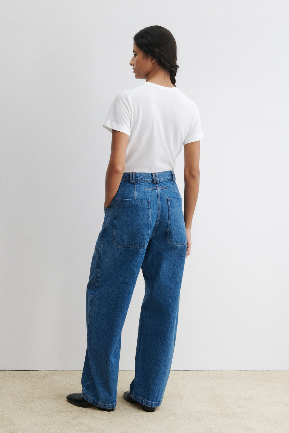 Rachel Comey Clothing|Denim Snap Pant Cool Indigo
