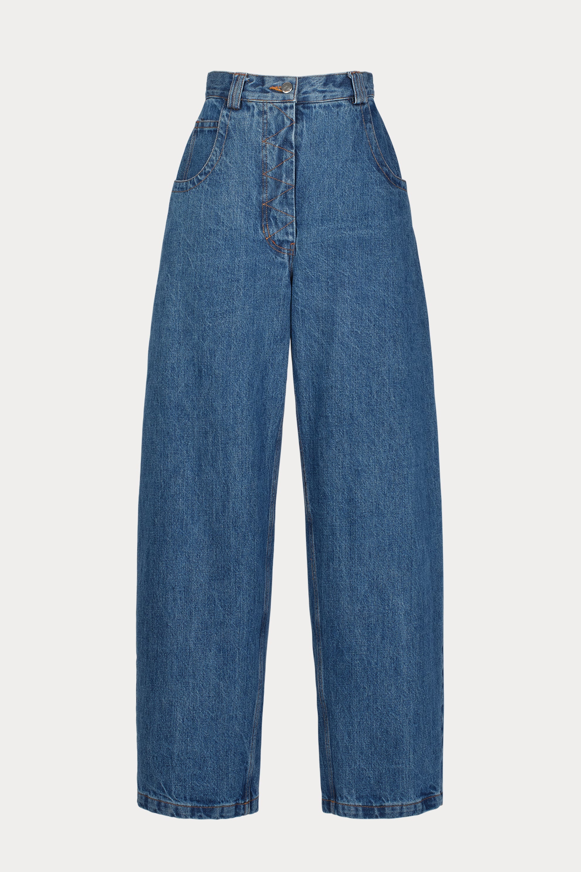 Rachel Comey Clothing|Denim Snap Pant Cool Indigo