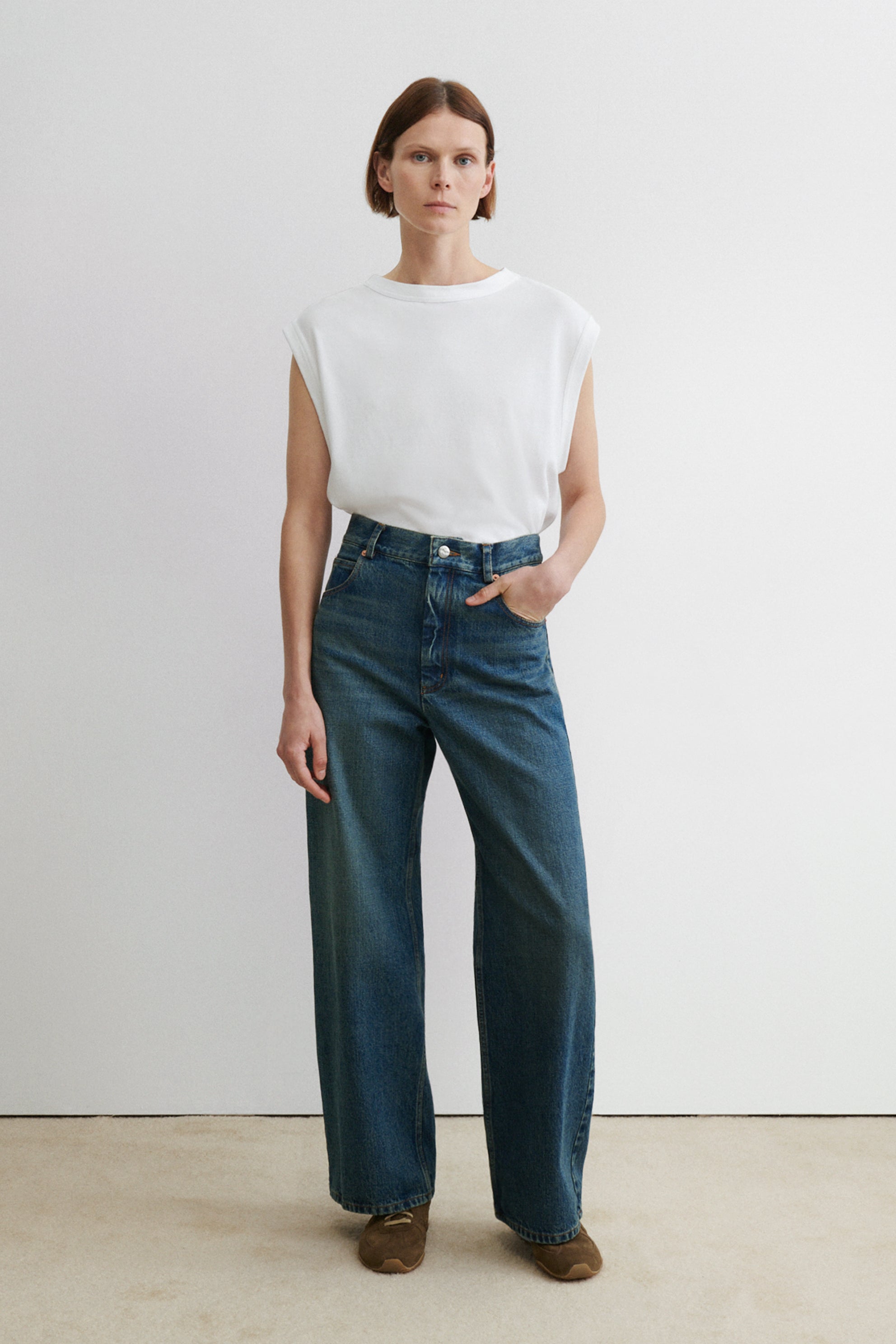 Rachel Comey Clothing|Denim Puerto Pant Aged Indigo