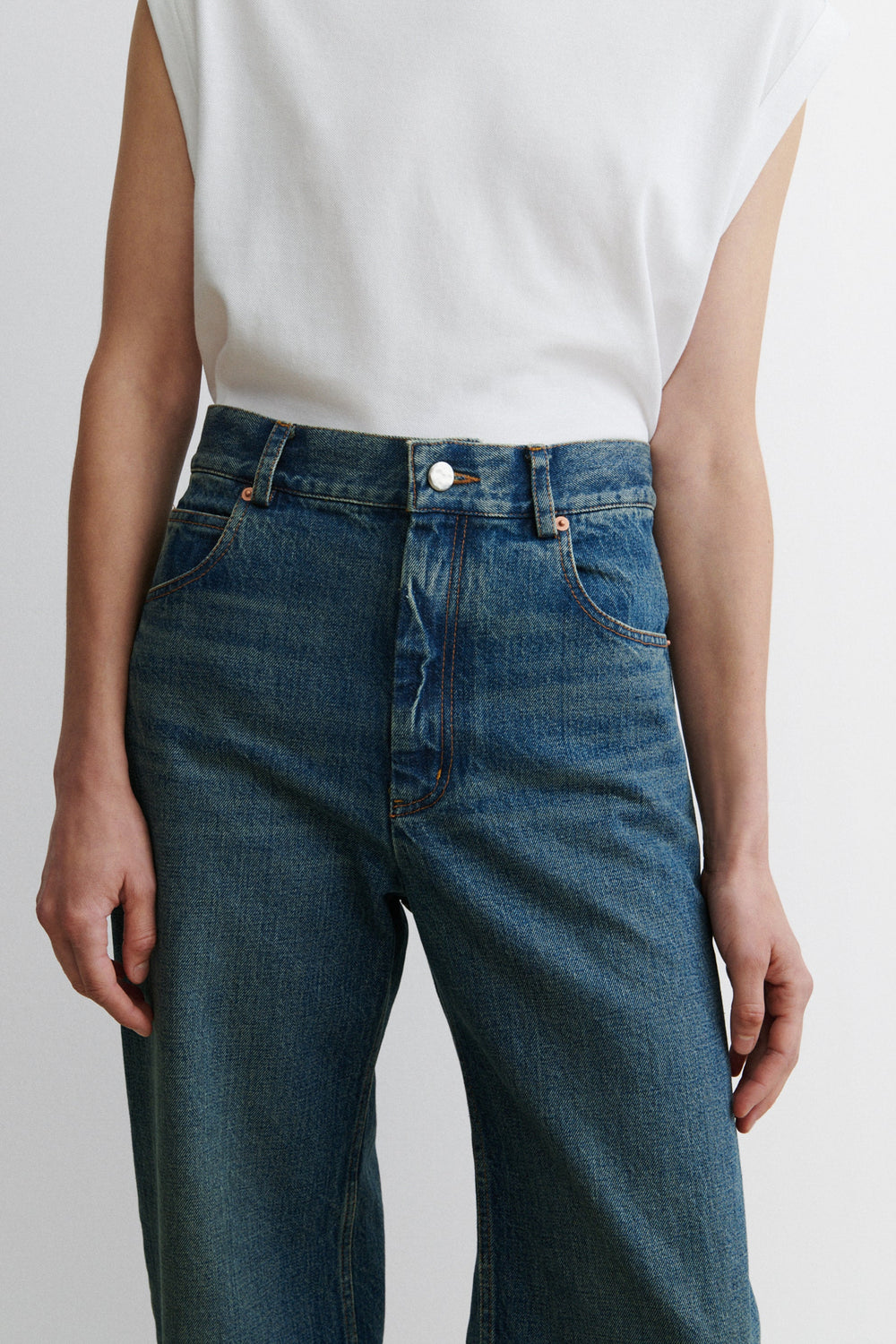 Rachel Comey Clothing|Denim Puerto Pant Aged Indigo