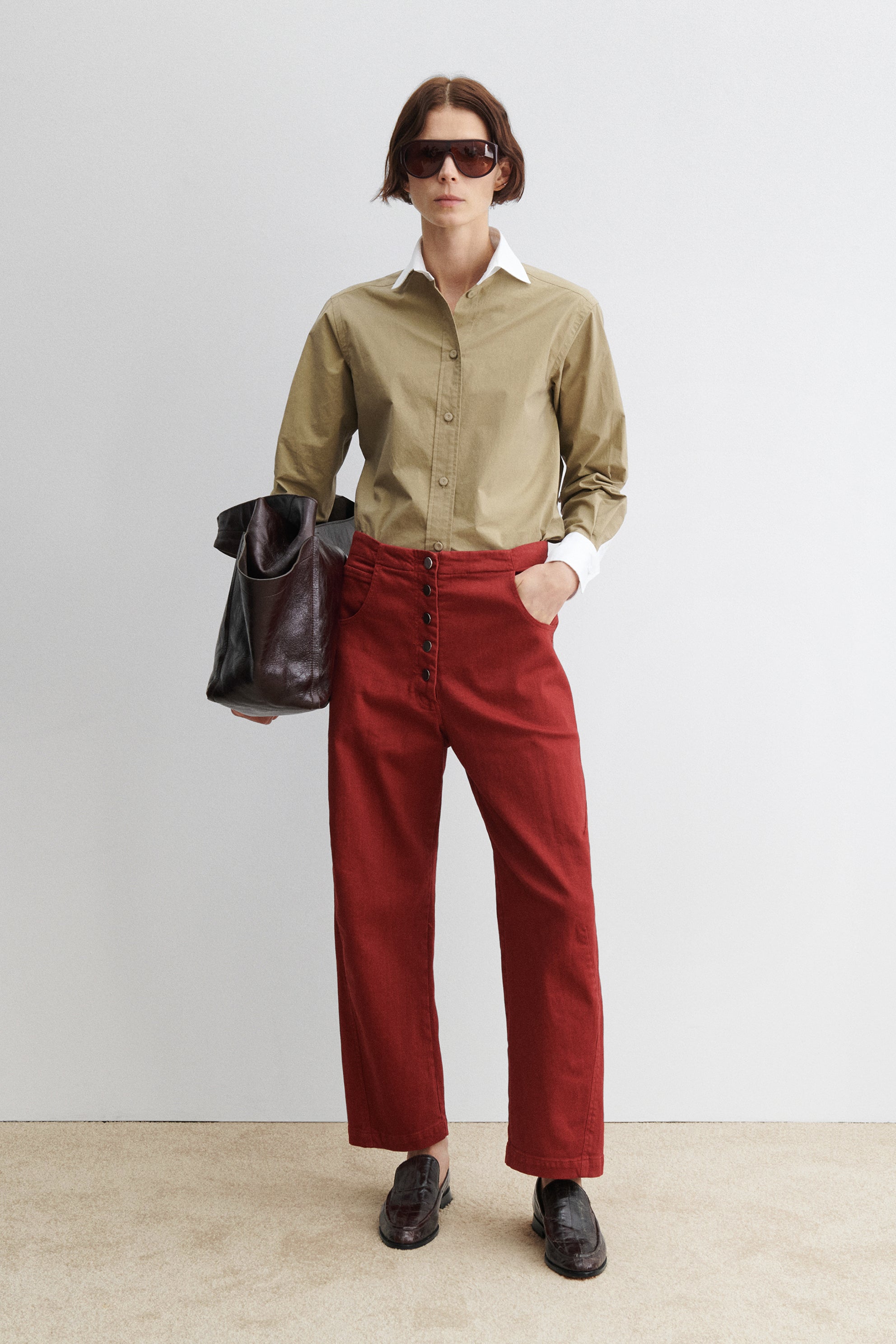 Rachel Comey Clothing|Denim Elkin Pant Paprika