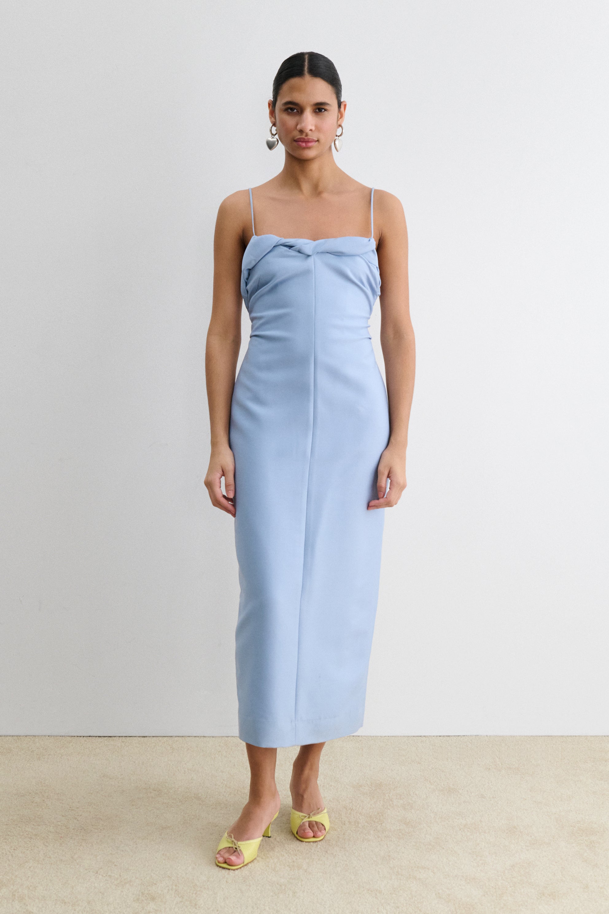 Rachel Comey Clothing Priss Dress Sky Blue
