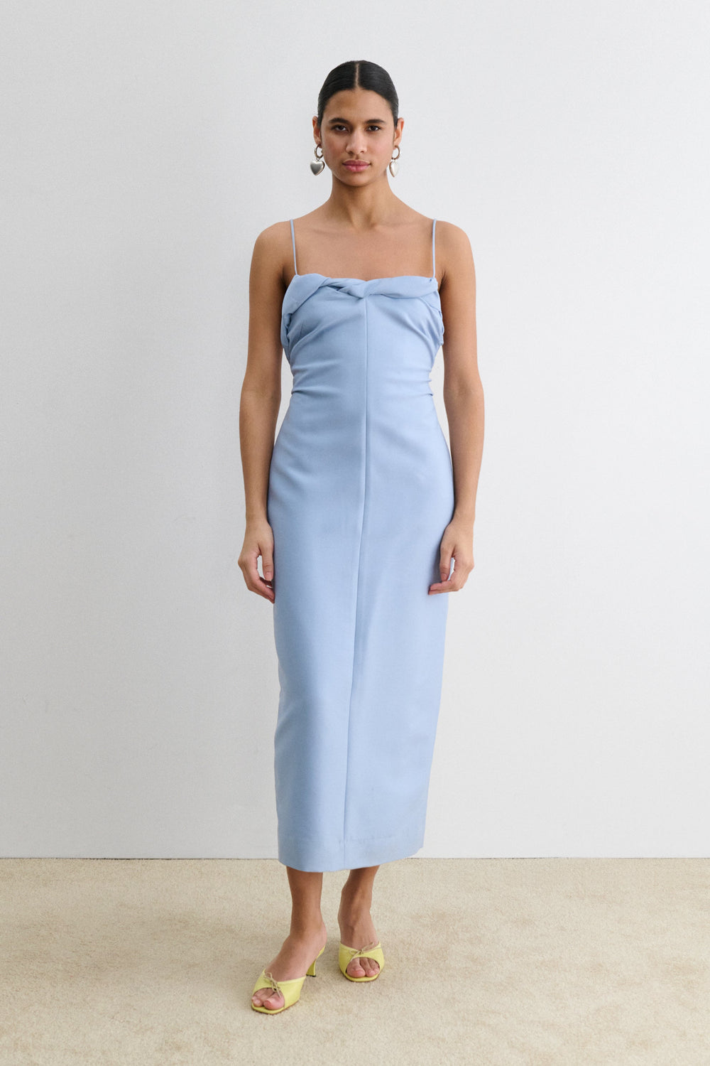 Rachel Comey Clothing Priss Dress Sky Blue