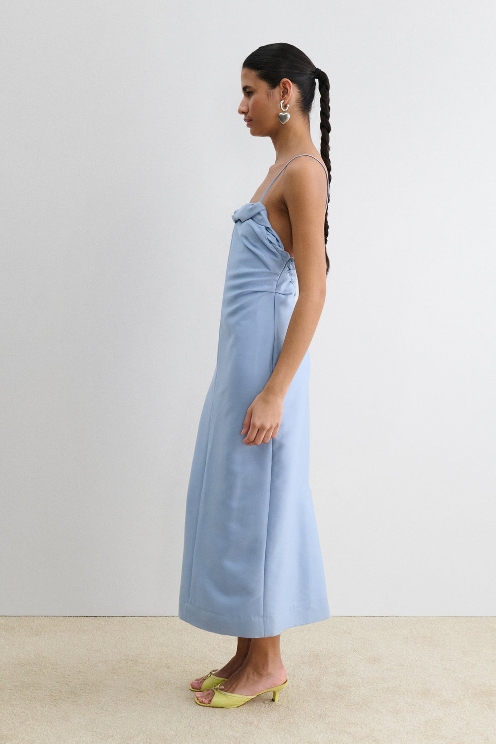 Rachel Comey Clothing Priss Dress Sky Blue