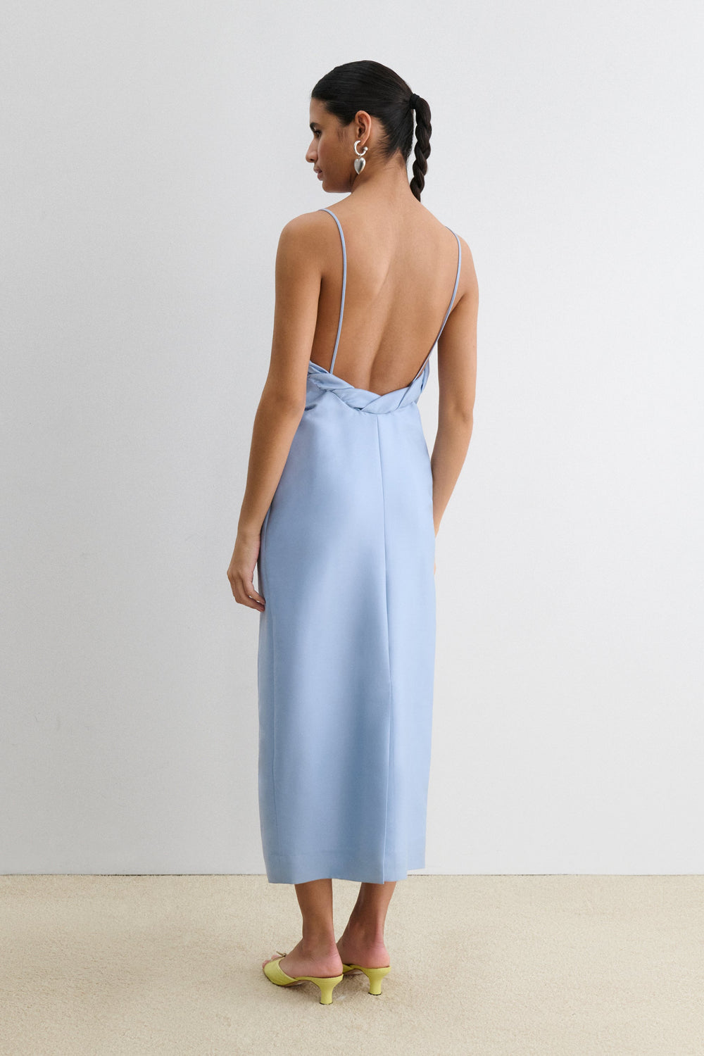 Rachel Comey Clothing Priss Dress Sky Blue
