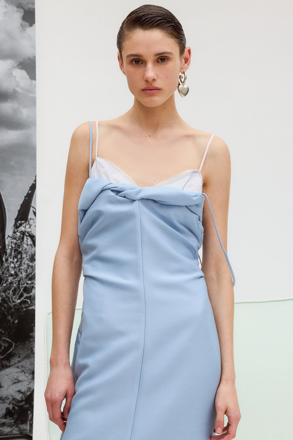 Rachel Comey Clothing Priss Dress Sky Blue