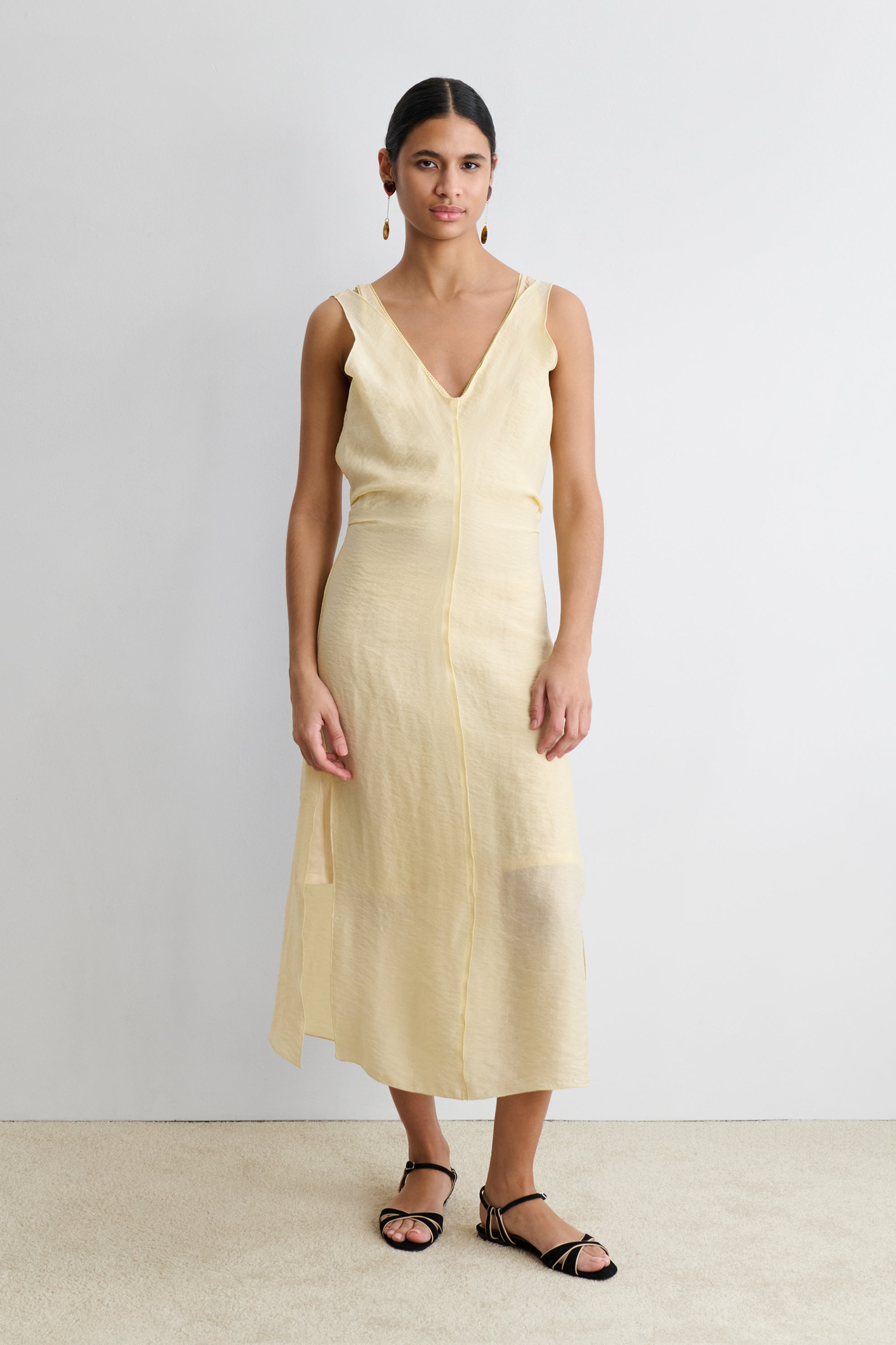Rachel Comey Clothing|Accessories Cama Dress Yellow