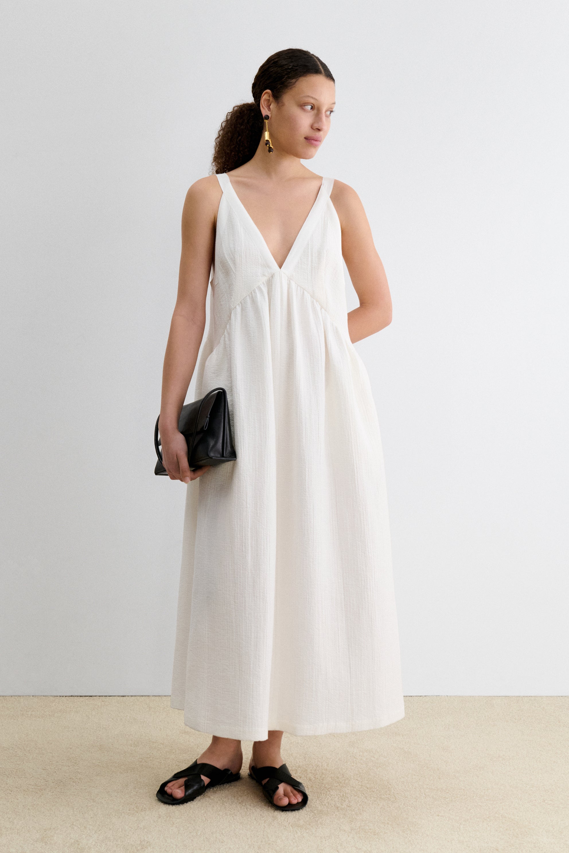 Rachel Comey Clothing Cursley Dress White