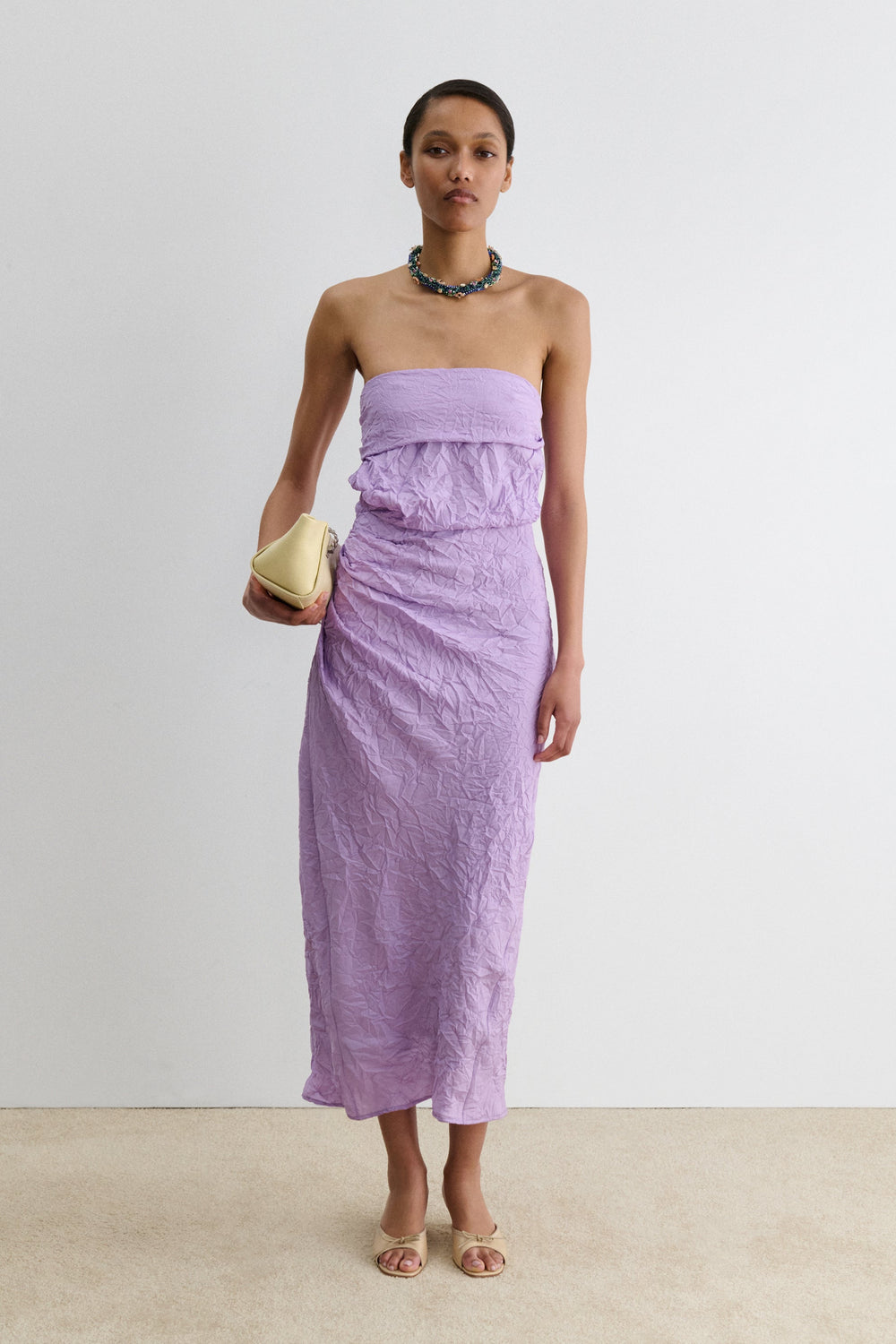 Rachel Comey Clothing Akass Dress Lavender