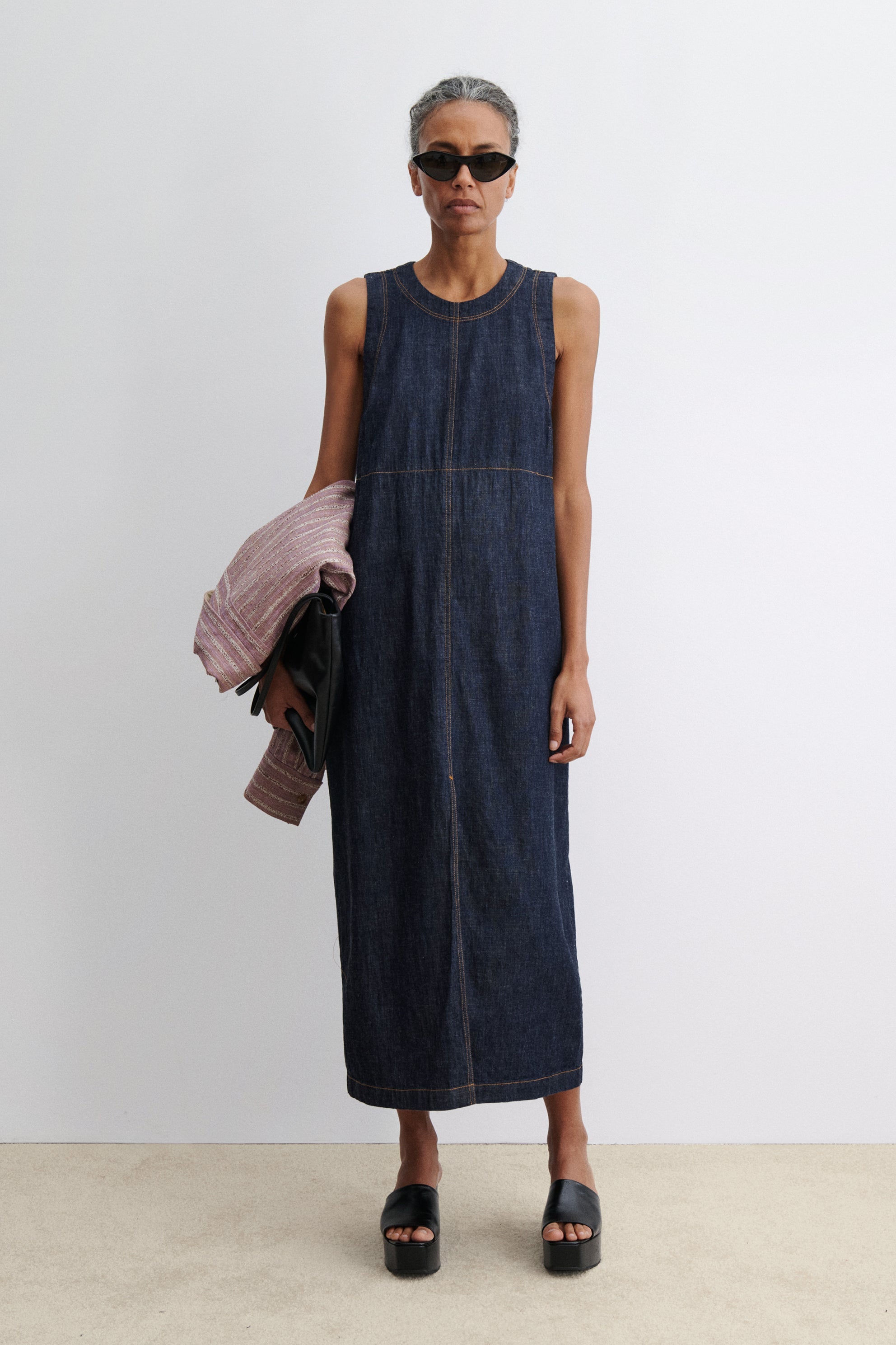 Rachel Comey Clothing|Denim Baldan Dress Indigo