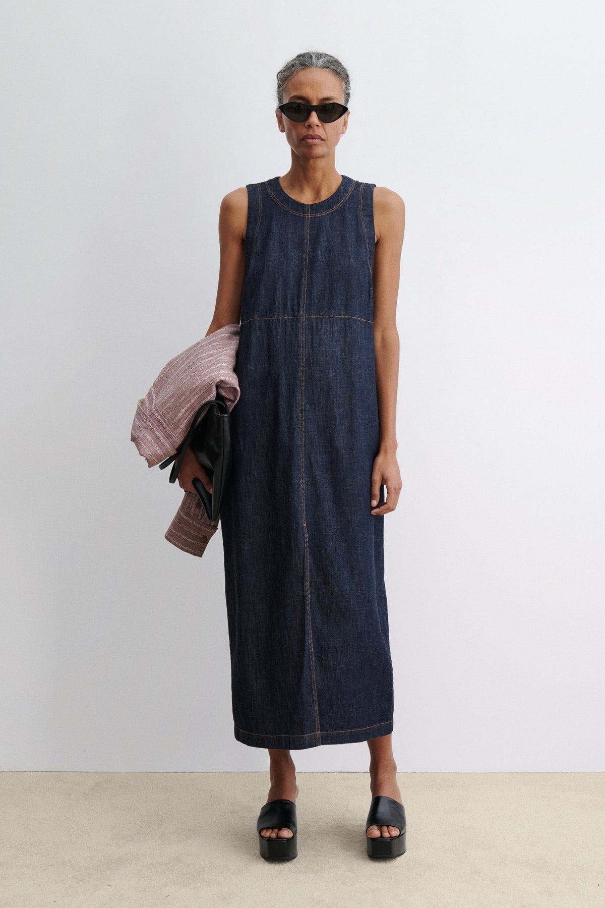 Rachel Comey Clothing|Denim Baldan Dress Indigo