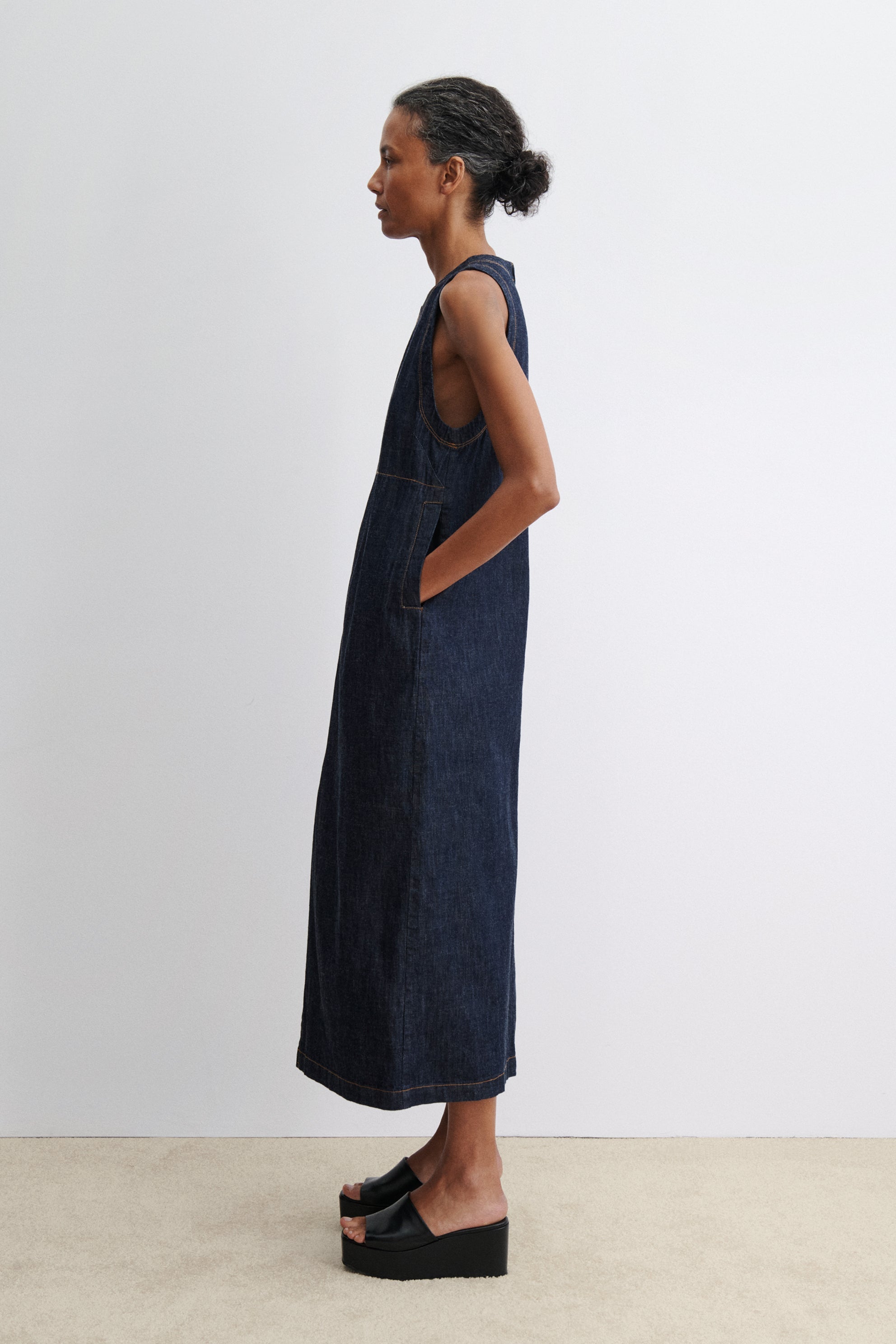 Rachel Comey Clothing|Denim Baldan Dress Indigo