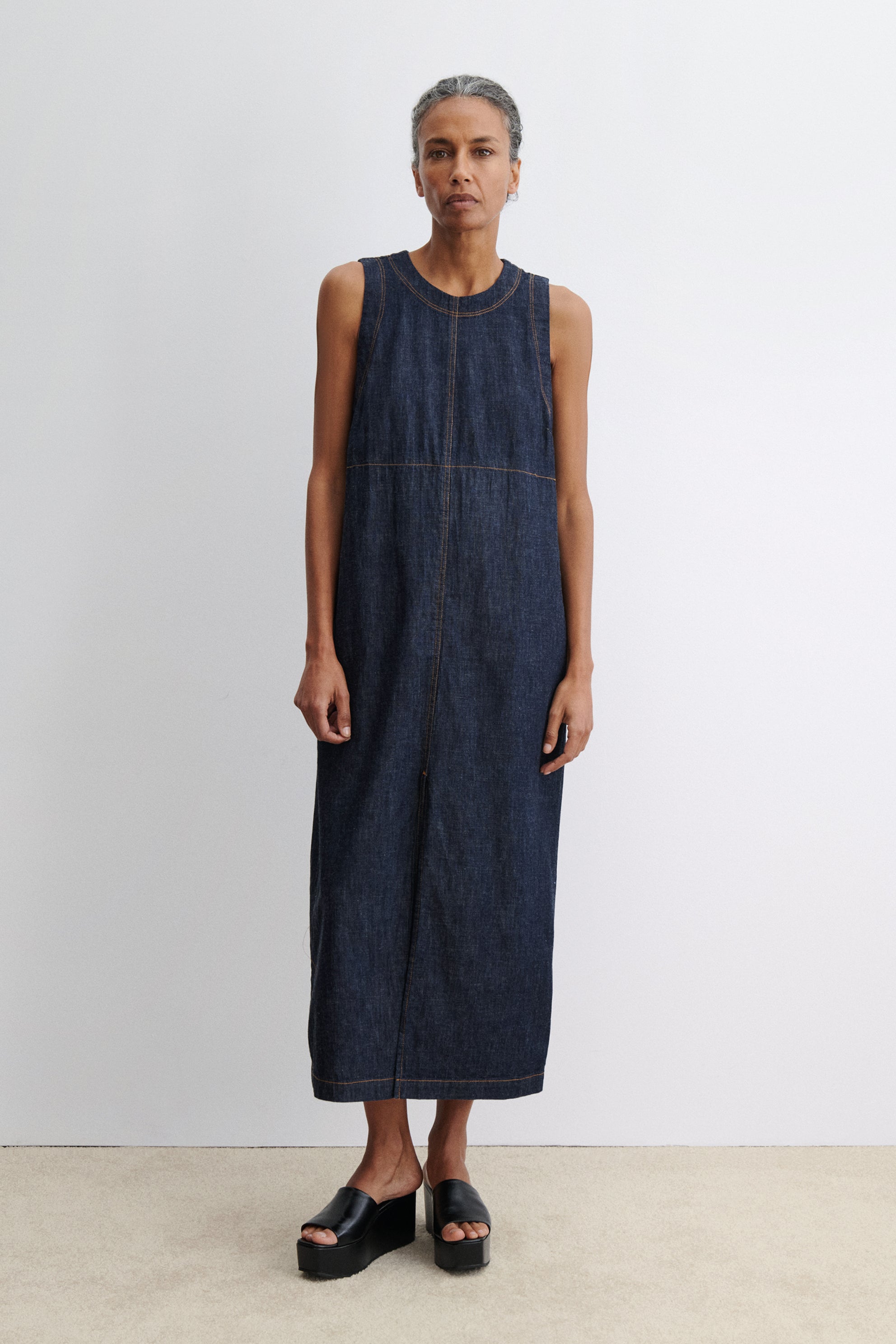 Rachel Comey Clothing|Denim Baldan Dress Indigo
