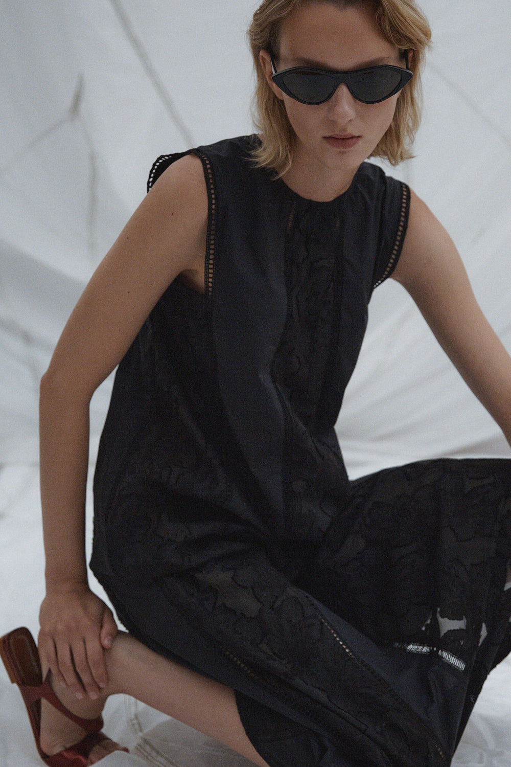 Rachel Comey Clothing Fallen Dress Black