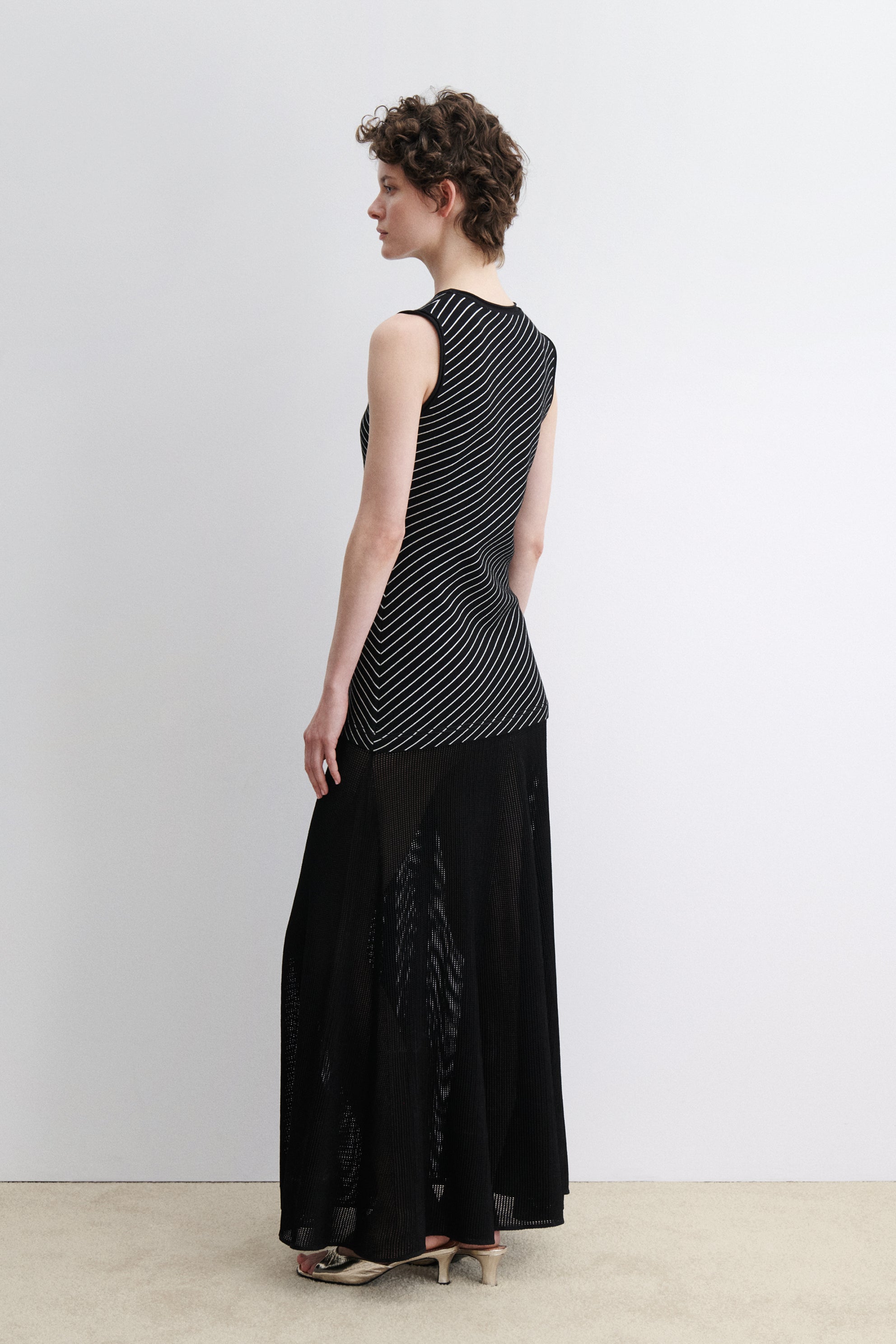 Rachel Comey Clothing Kimbell Dress Diagonal Stripe