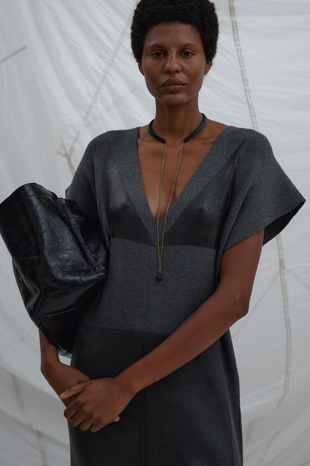 Rachel Comey Clothing Harpam Dress Charcoal-Black