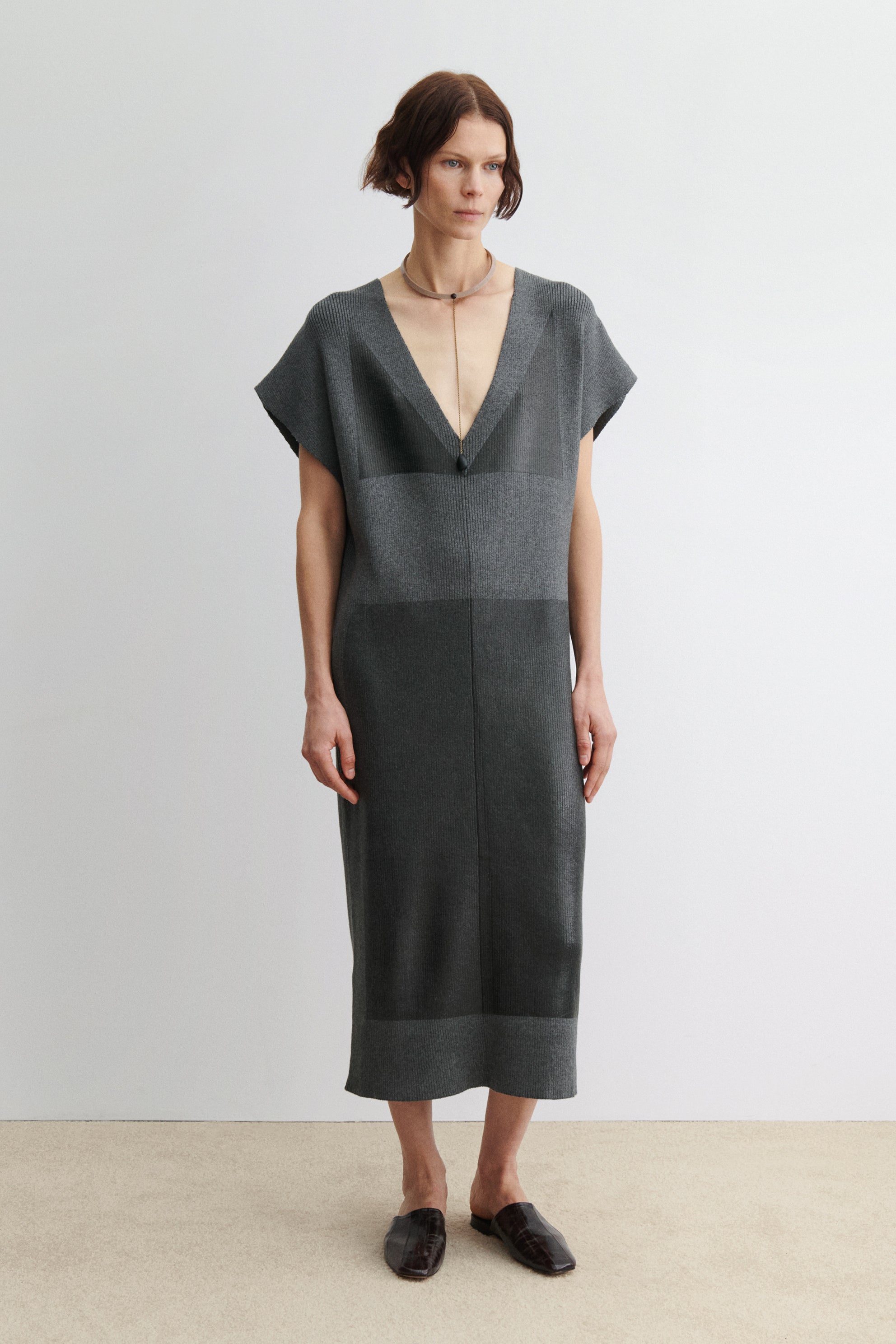 Rachel Comey Clothing Harpam Dress Charcoal-Black