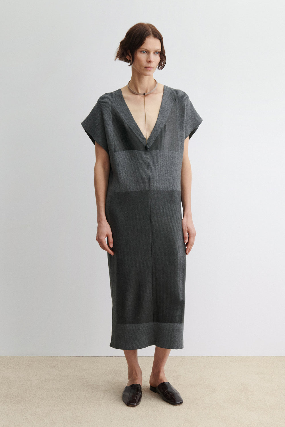 Rachel Comey Clothing Harpam Dress Charcoal-Black