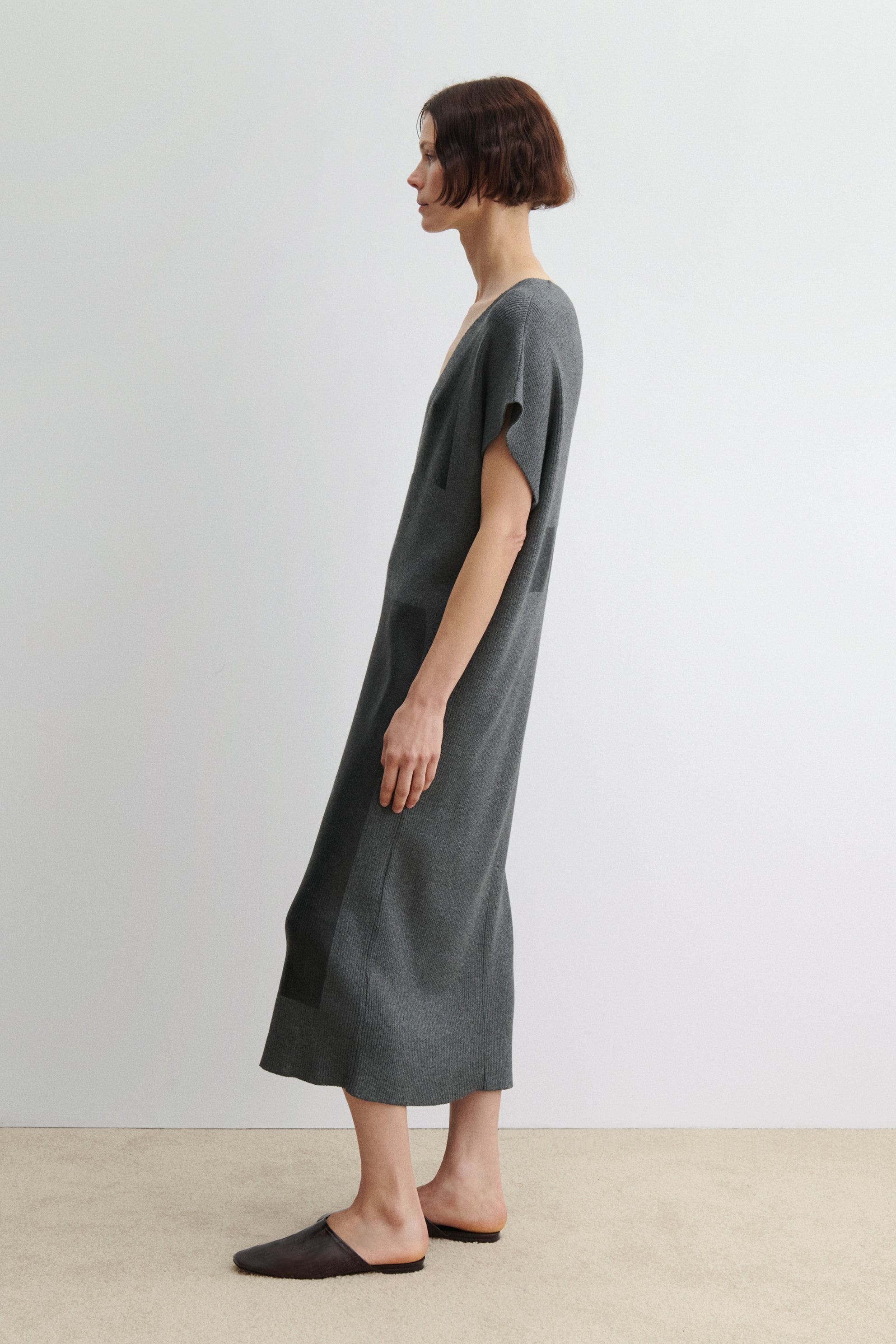 Rachel Comey Clothing Harpam Dress Charcoal-Black