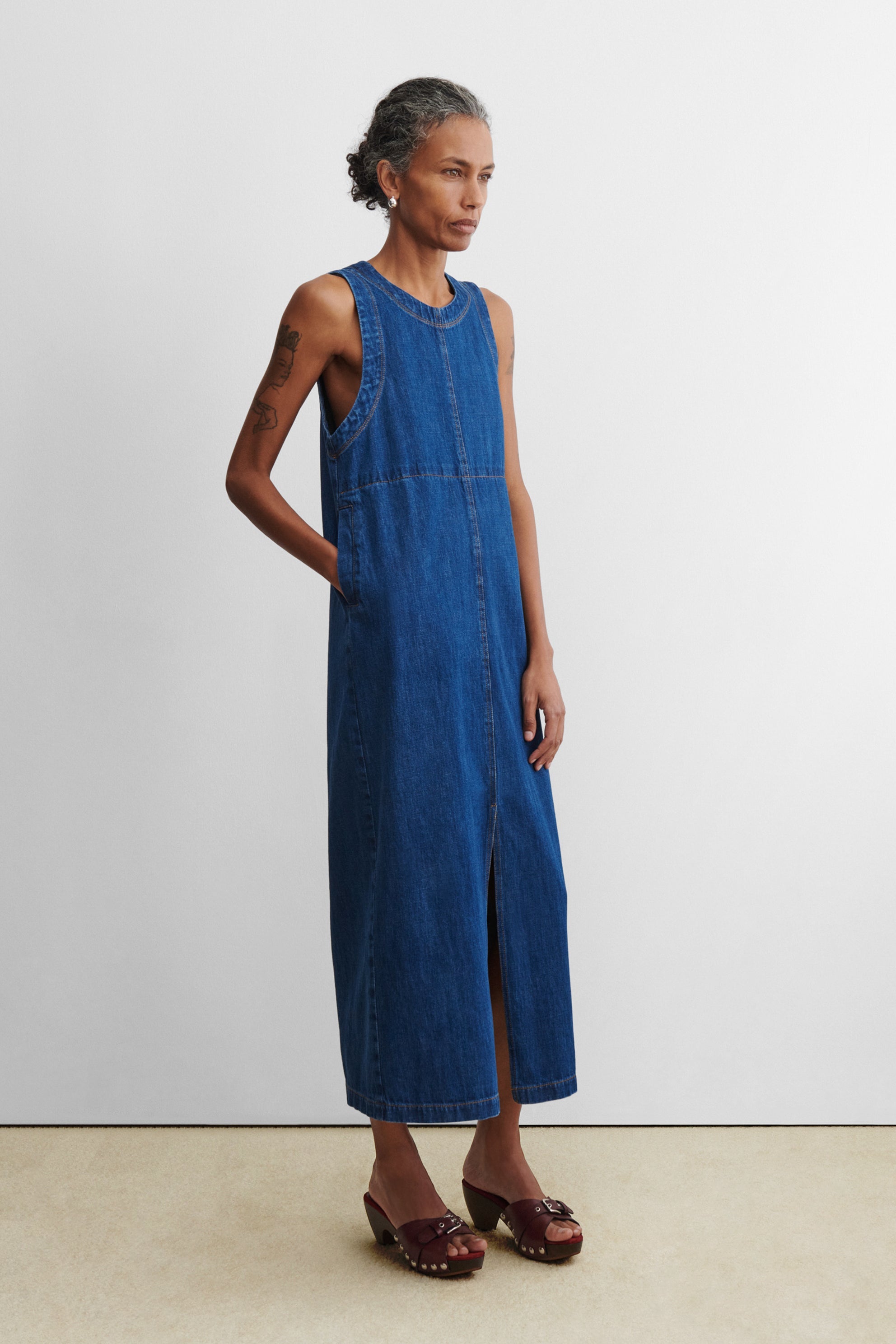 Rachel Comey Clothing|Denim Baldan Dress Indigo
