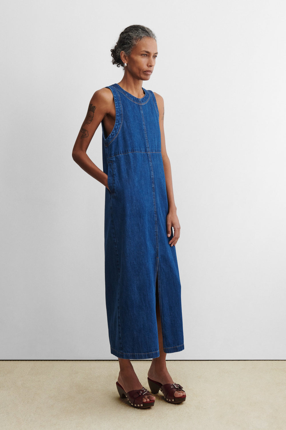 Rachel Comey Clothing|Denim Baldan Dress Indigo