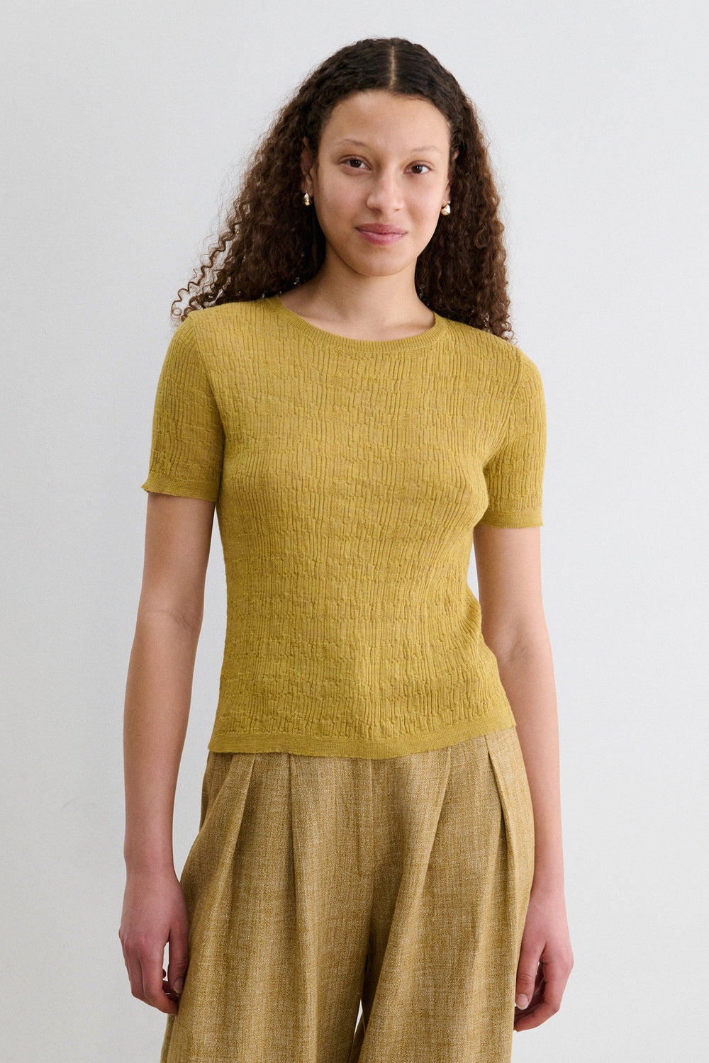 Rachel Comey Clothing Kira Top Mustard