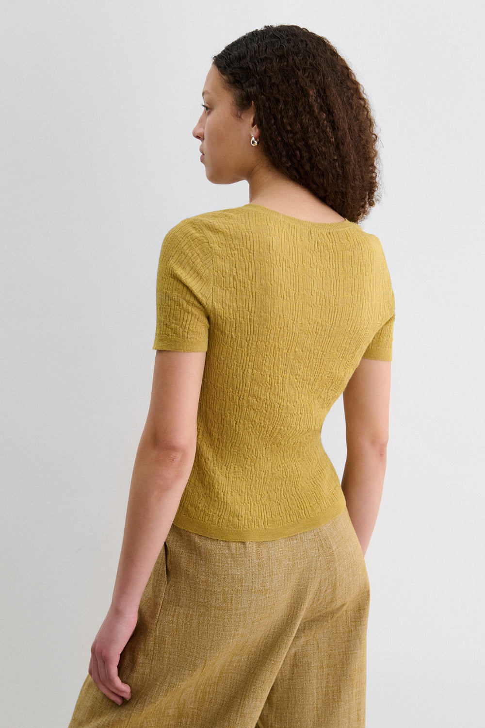 Rachel Comey Clothing Kira Top Mustard