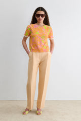 Rachel Comey Clothing|Accessories Inez Top Orange Obscura
