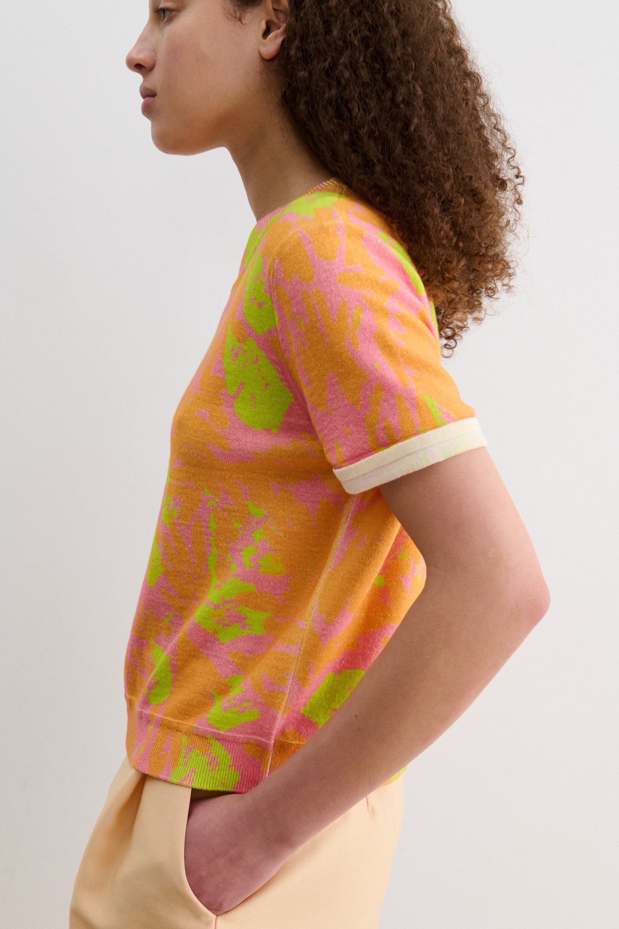 Rachel Comey Clothing|Accessories Inez Top Orange Obscura
