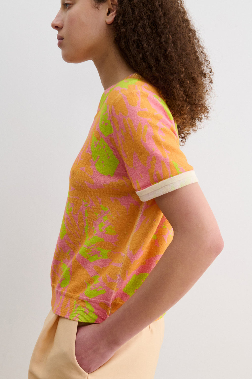 Rachel Comey Clothing|Accessories Inez Top Orange Obscura