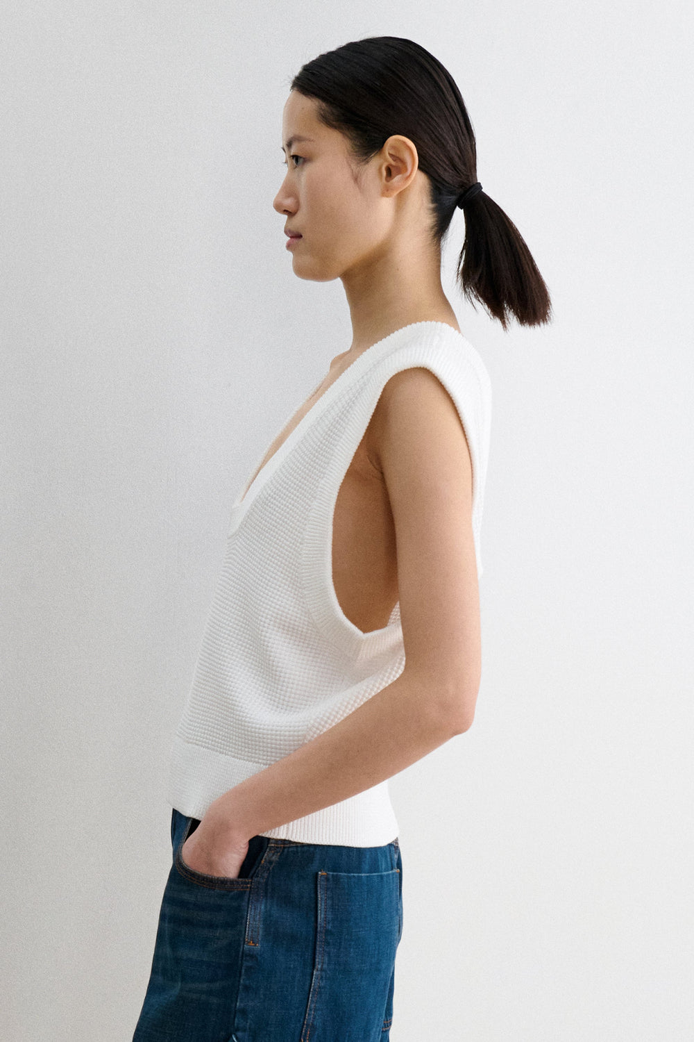 Rachel Comey Clothing Edie Vest White