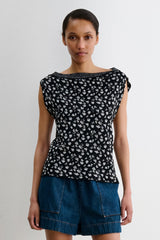 Rachel Comey Clothing Svelte Top Black-White